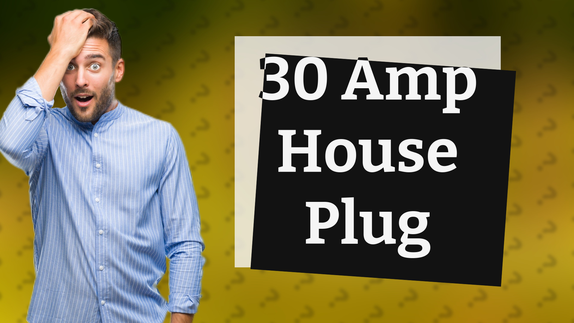 30 Amp House Plug