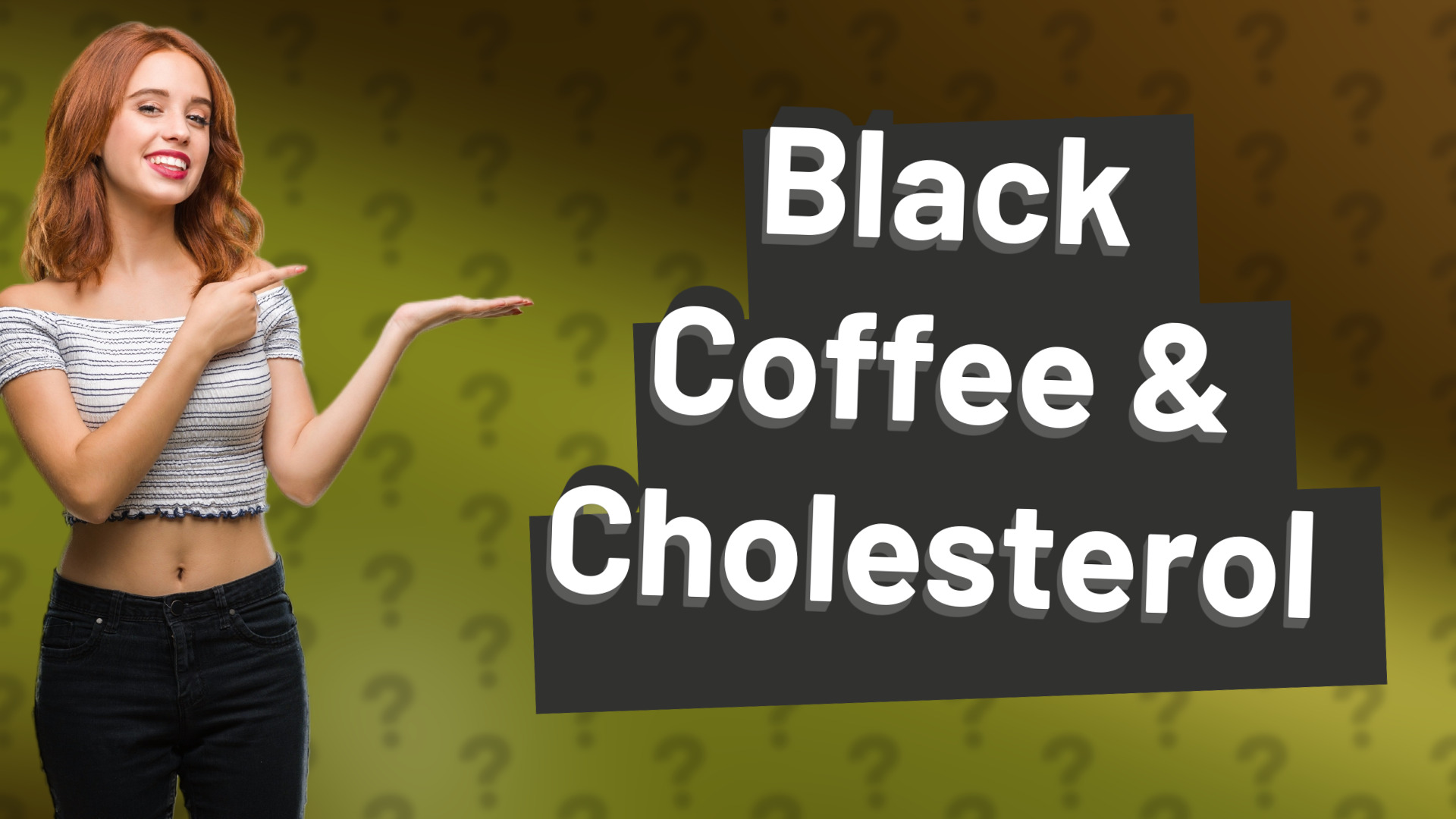 Black Coffee & Cholesterol