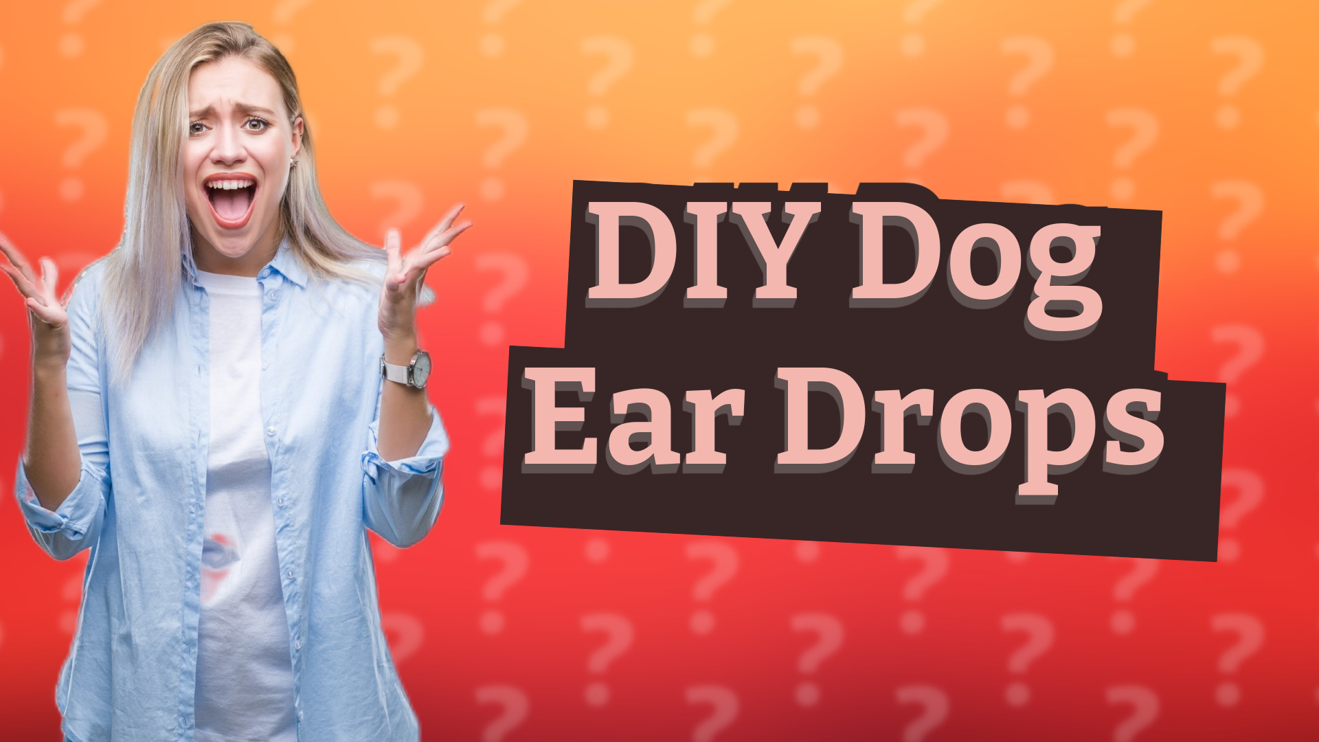 DIY Dog Ear Drops