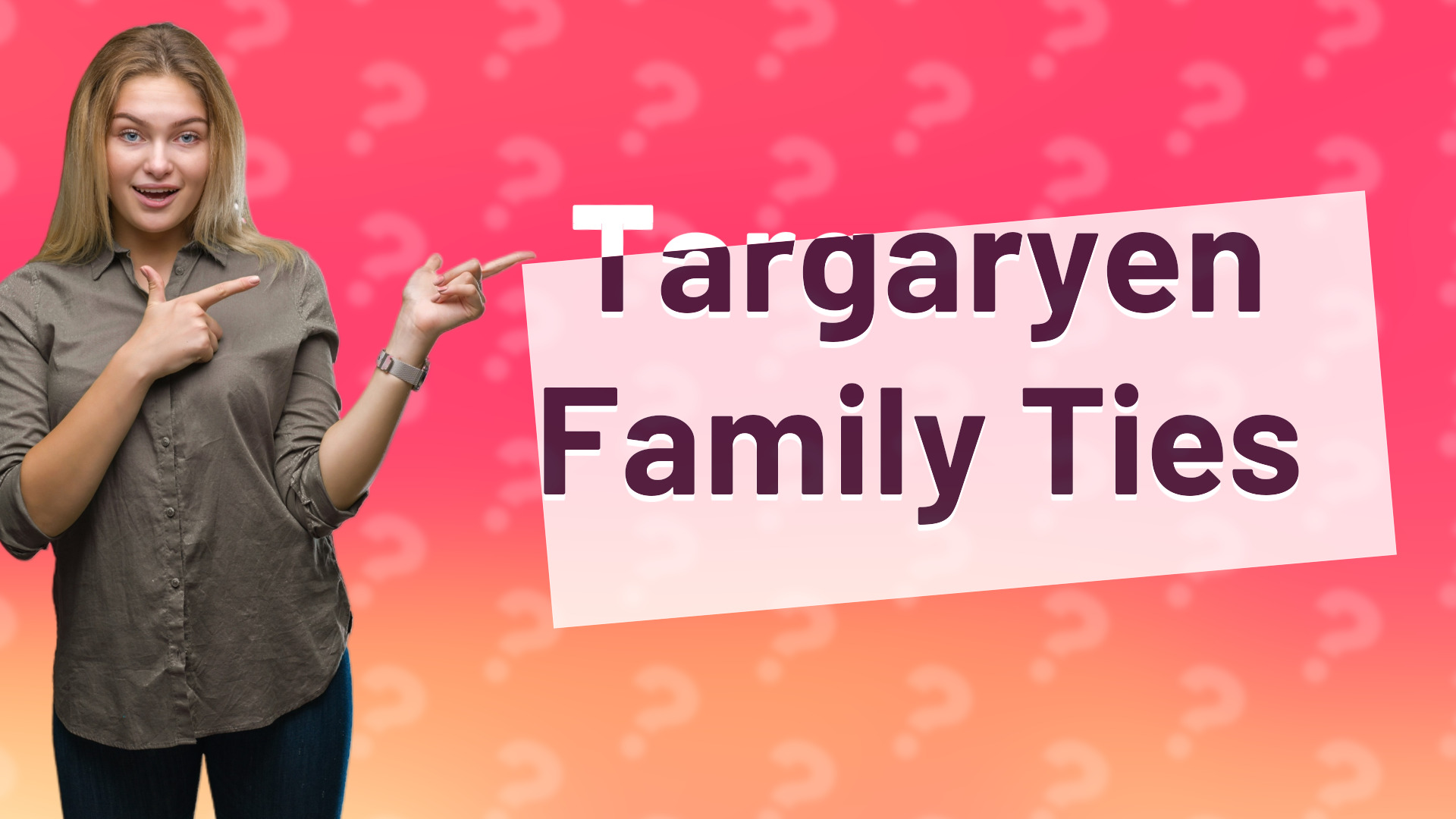 Targaryen Family Ties