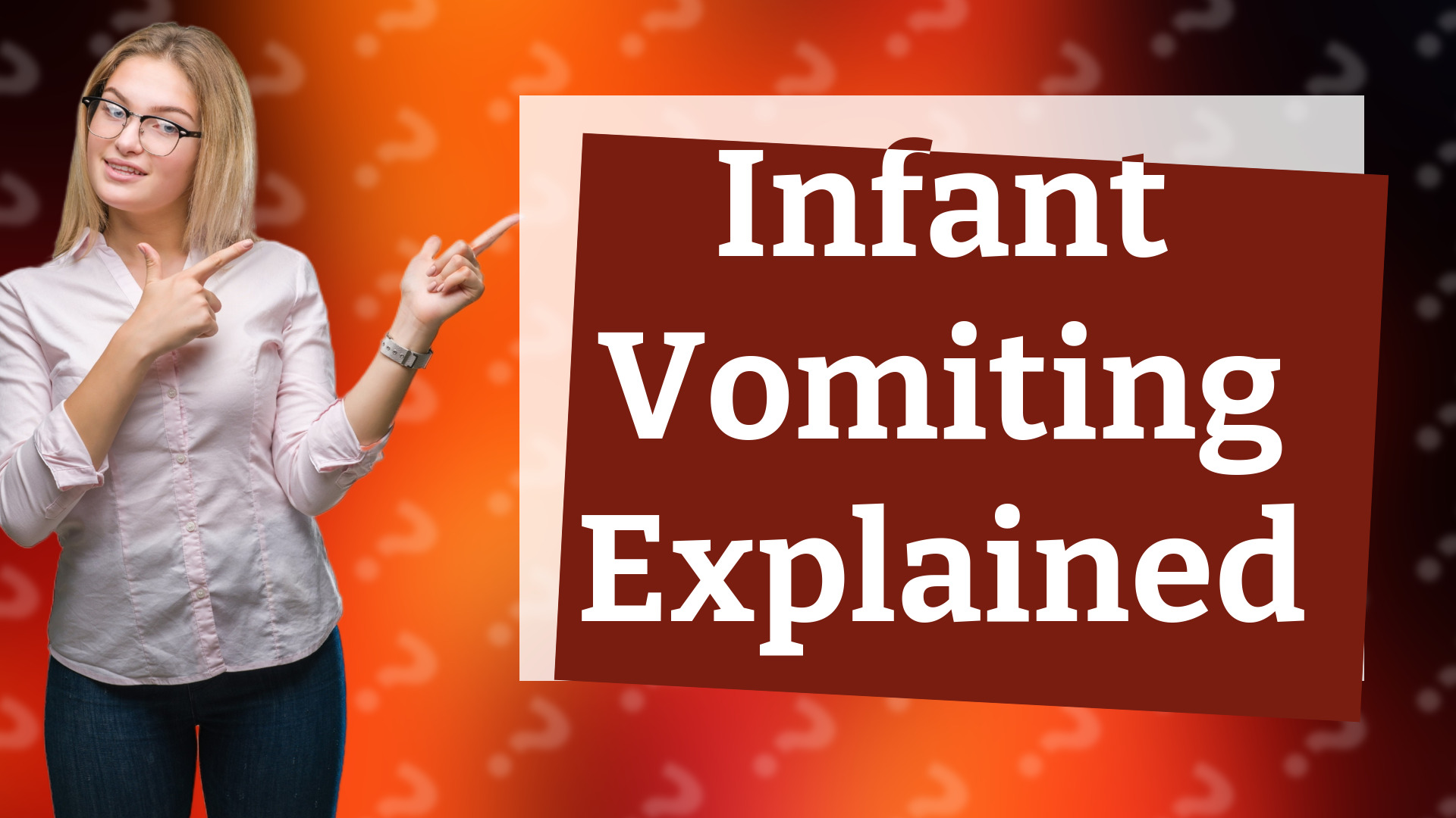 Infant Vomiting Explained