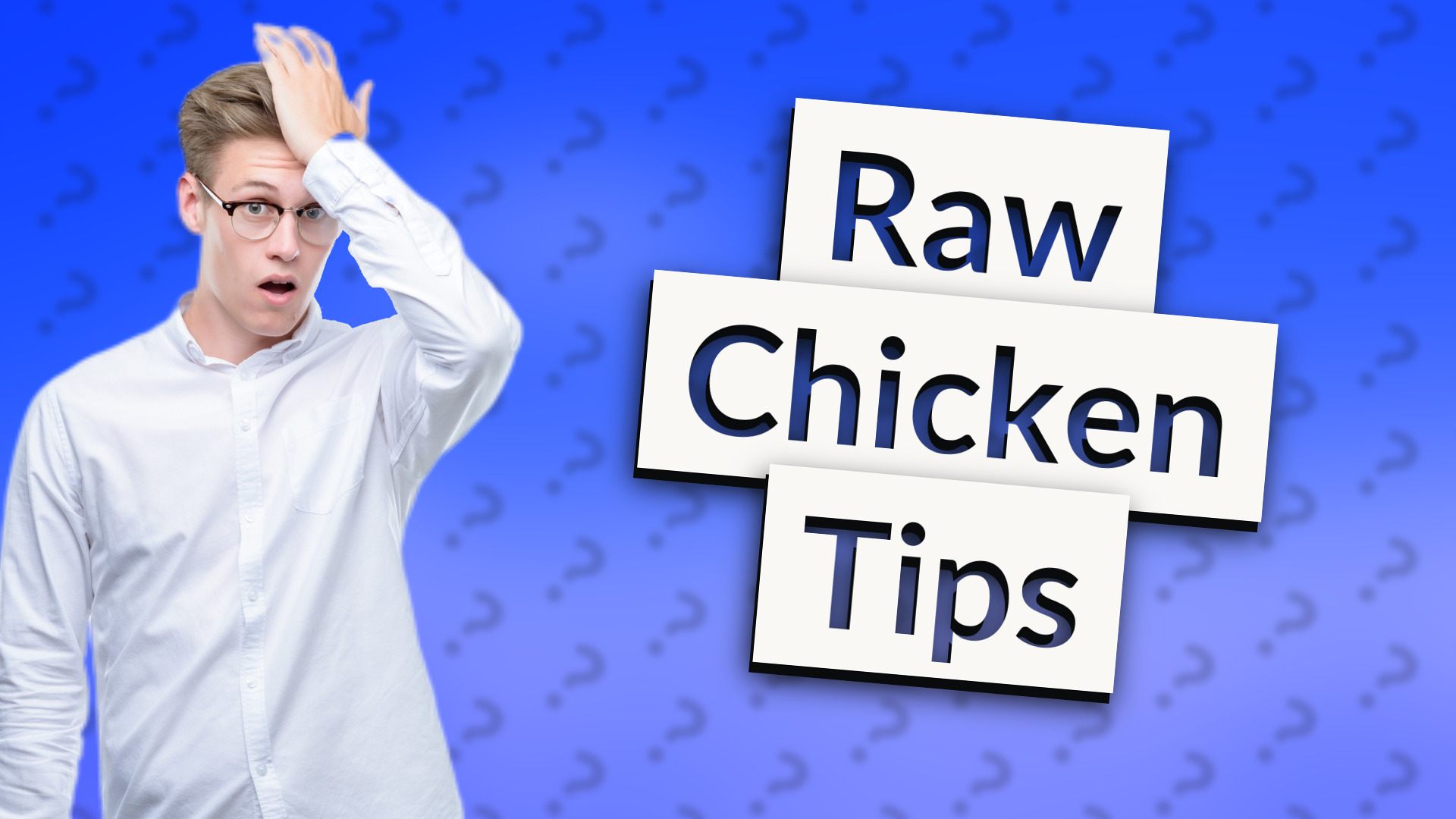 Raw Chicken Tips