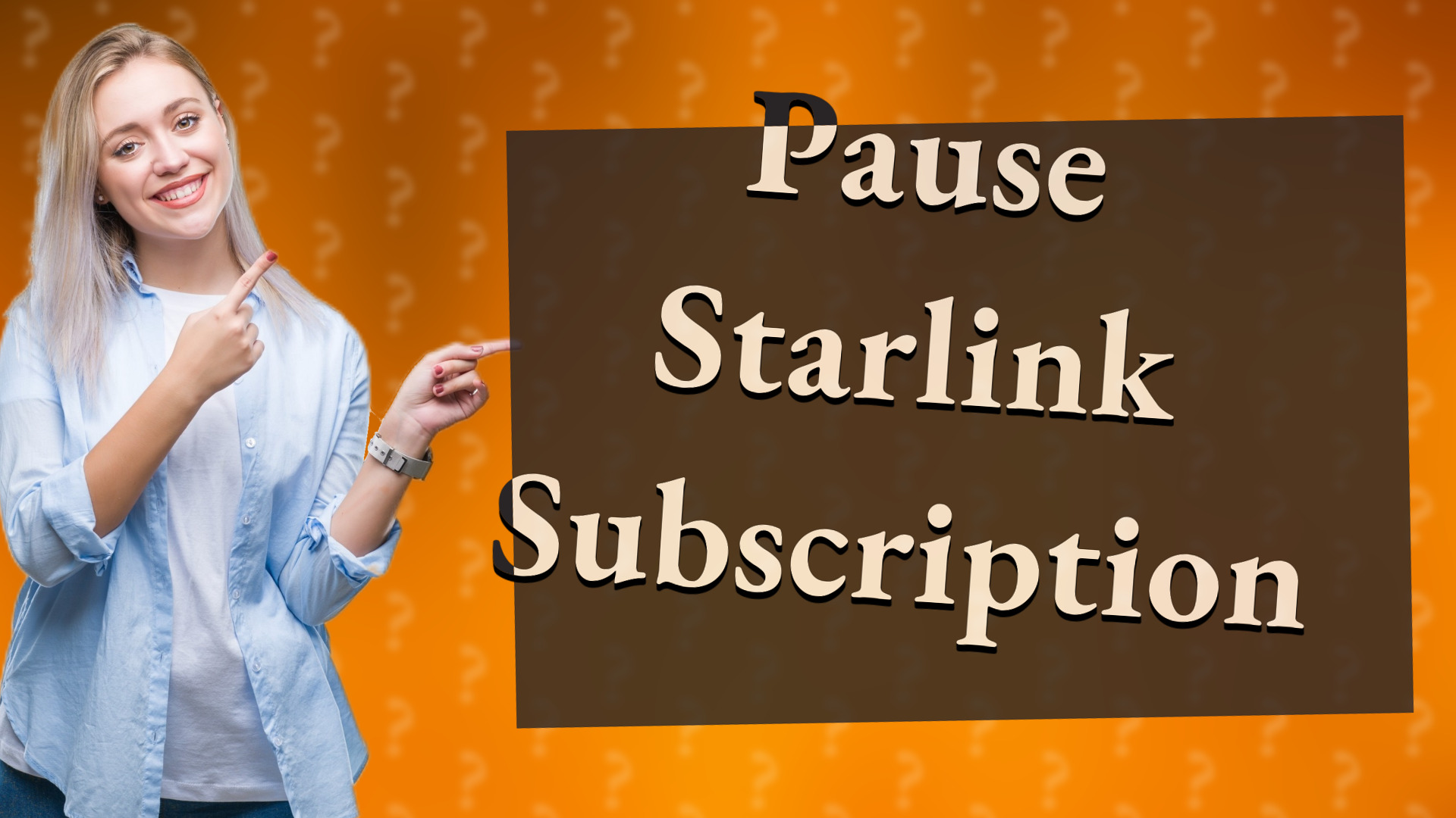 Pause Starlink Subscription
