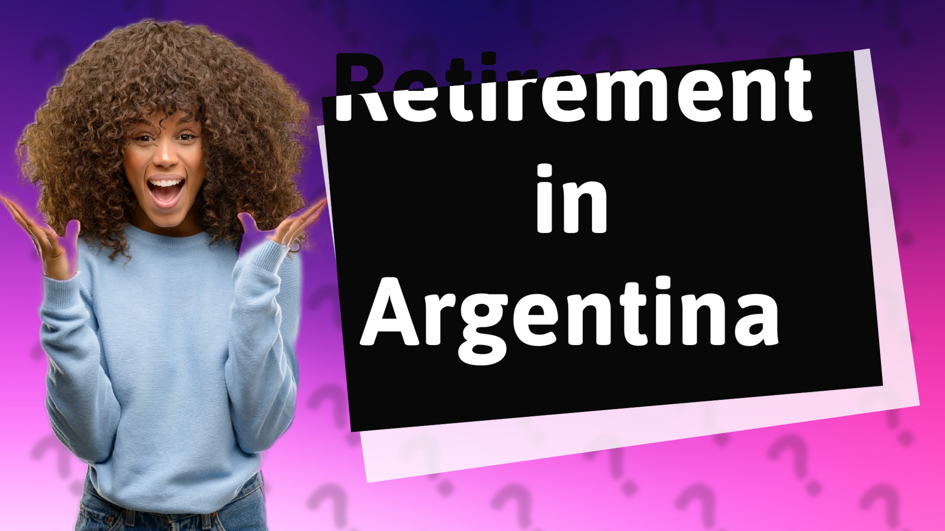 Retirement in Argentina