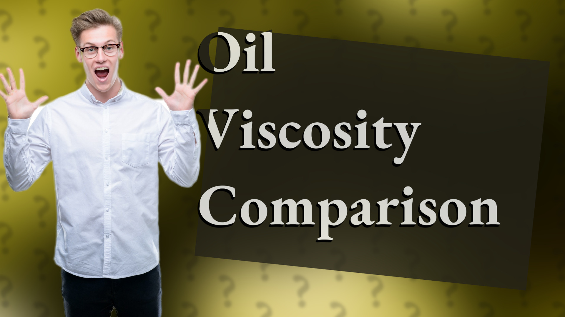 Oil Viscosity Comparison