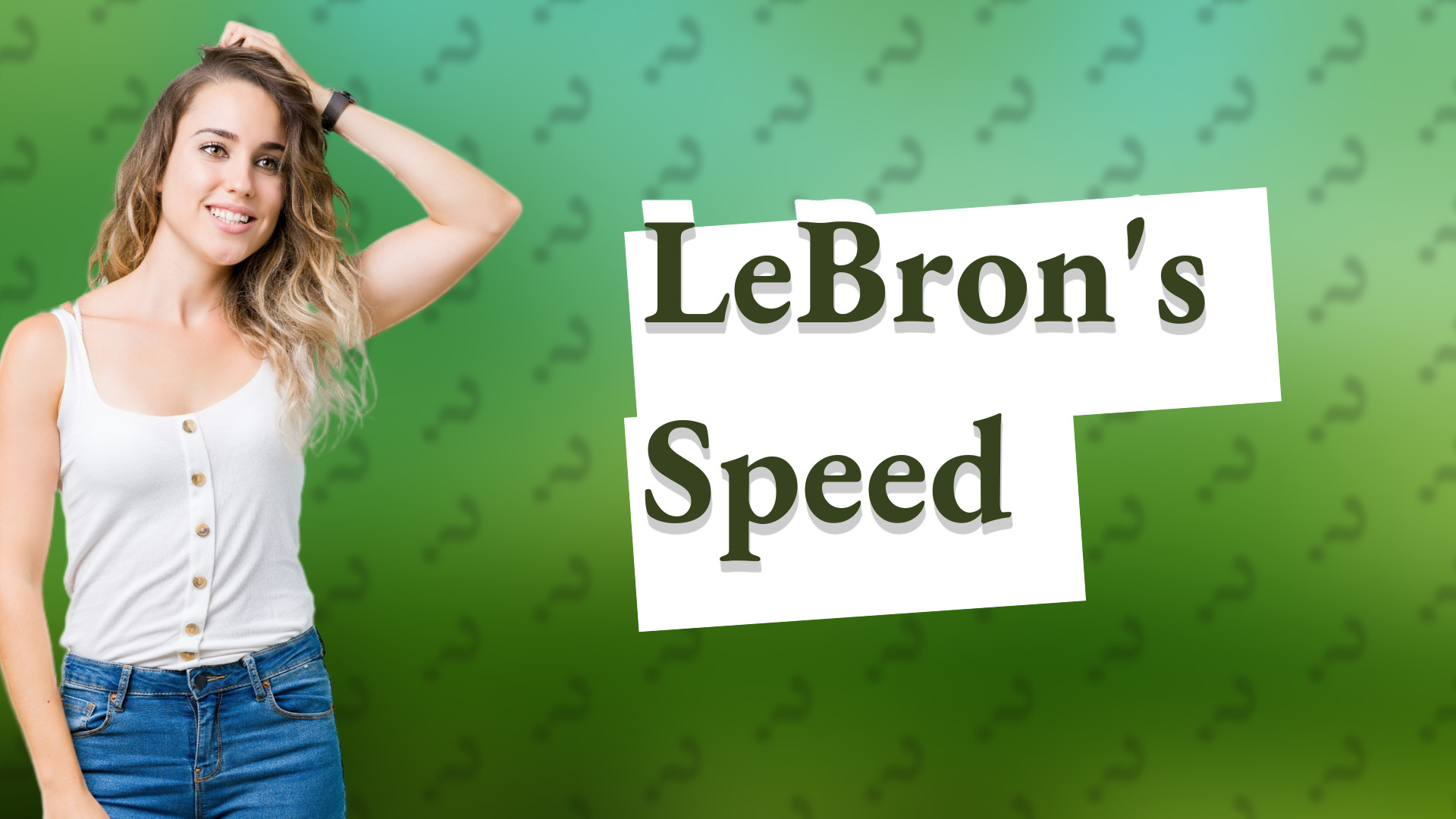 LeBron's Speed