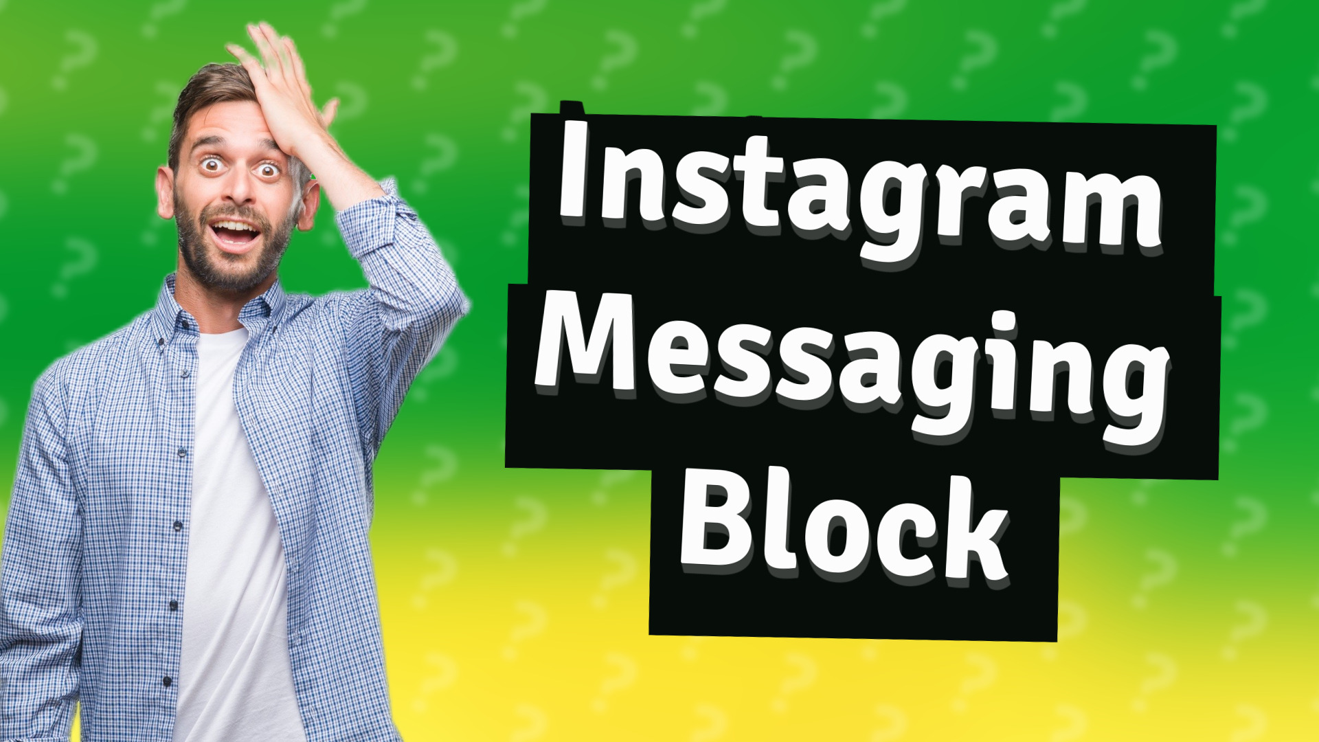 Instagram Messaging Block