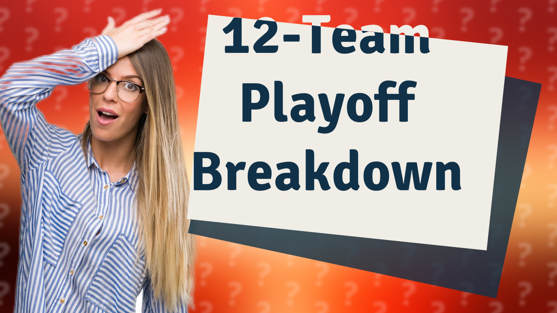 12-Team Playoff Breakdown