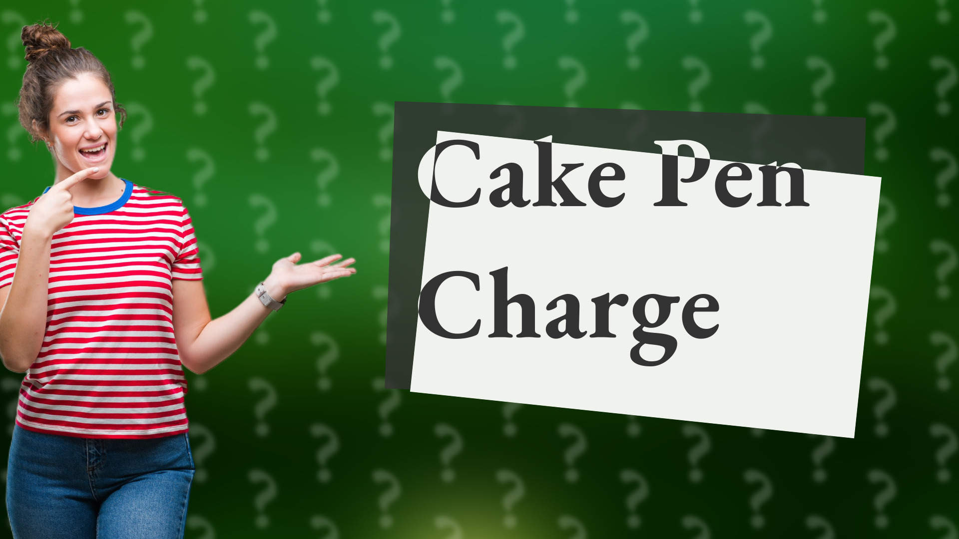 Cake Pen Charge