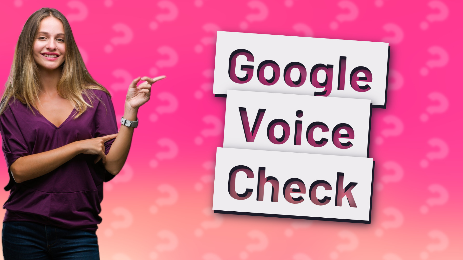Google Voice Check