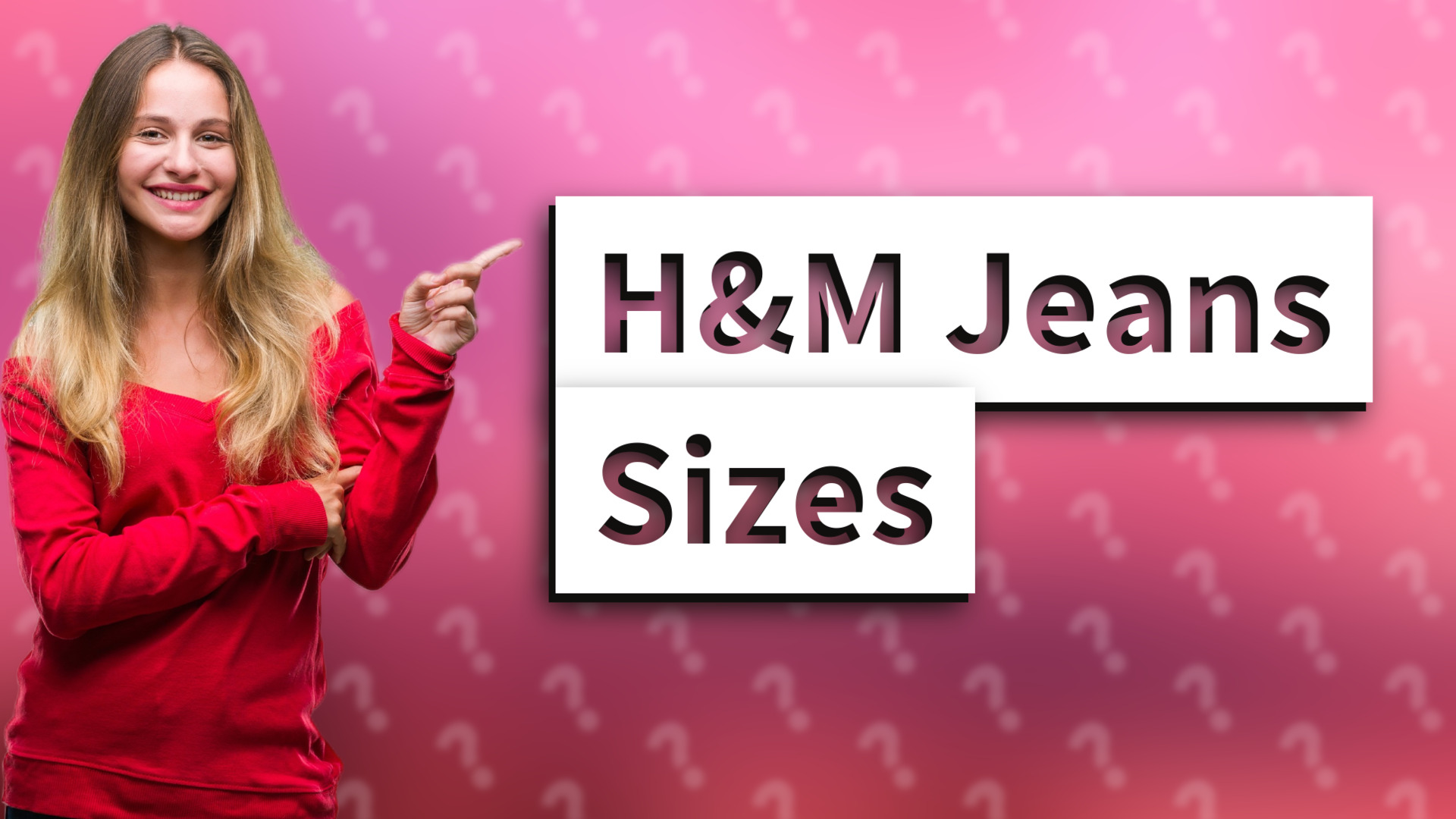 H&M Jeans Sizes