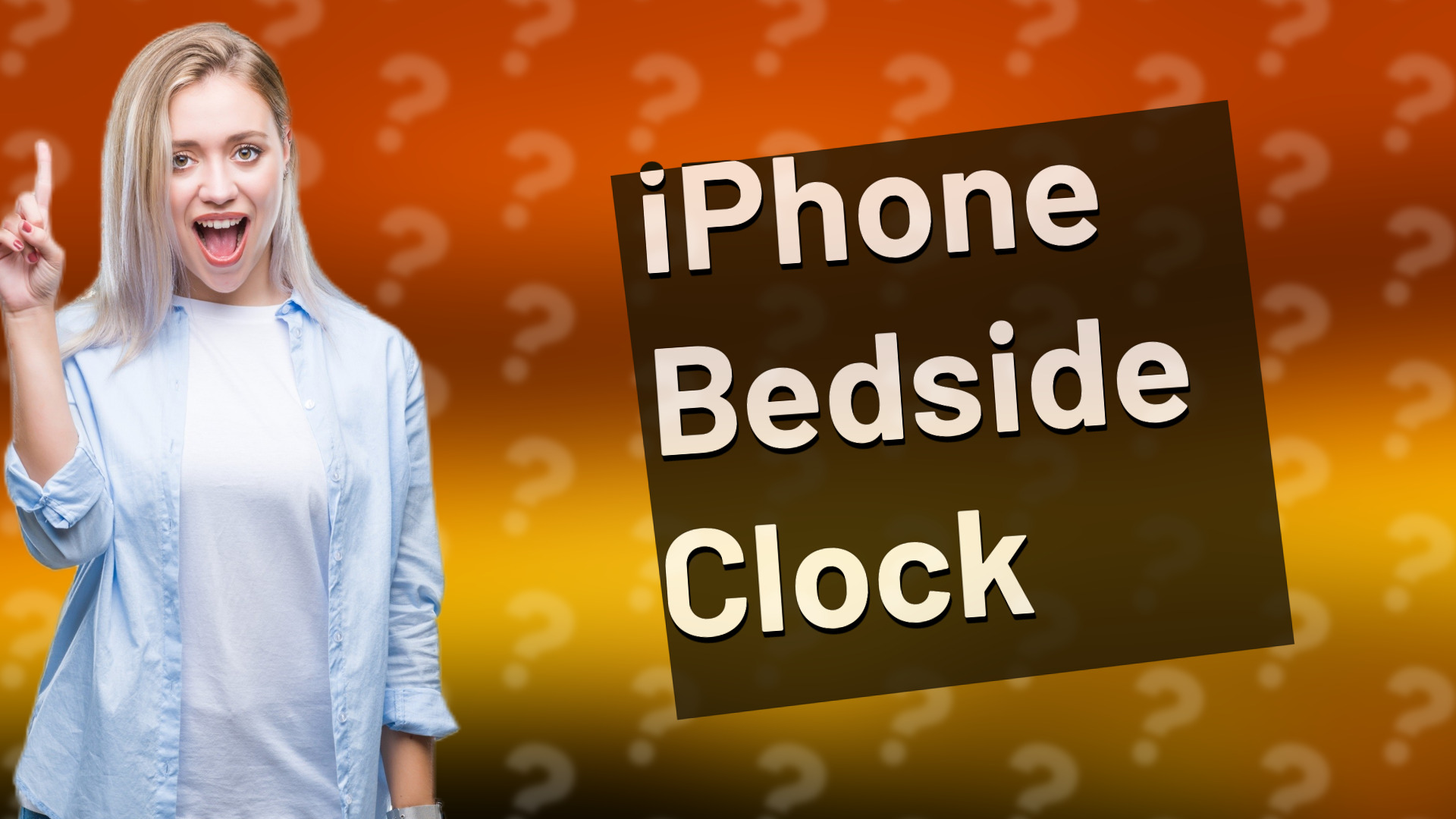 iPhone Bedside Clock