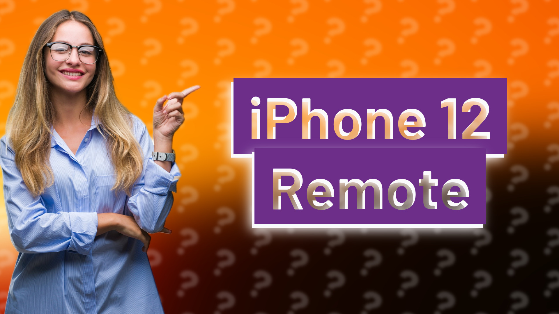iPhone 12 Remote