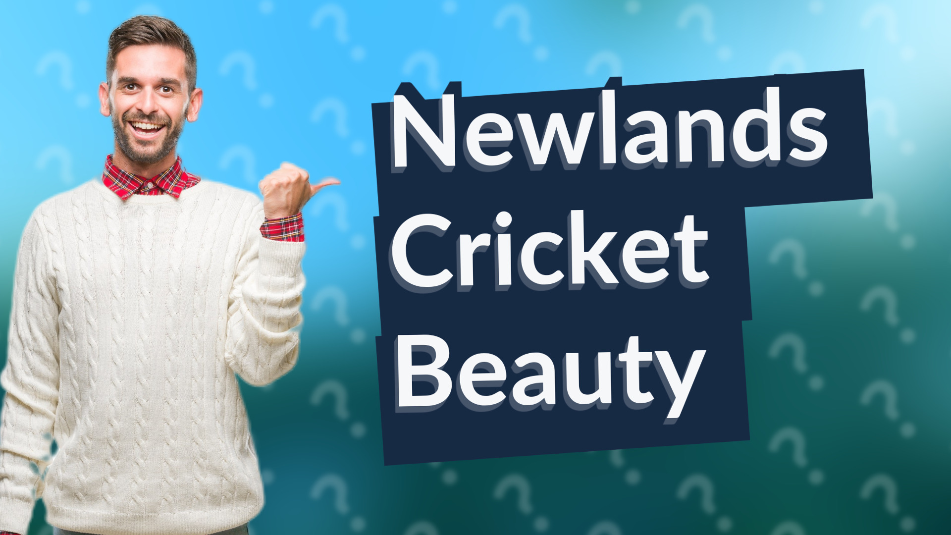 Newlands Cricket Beauty