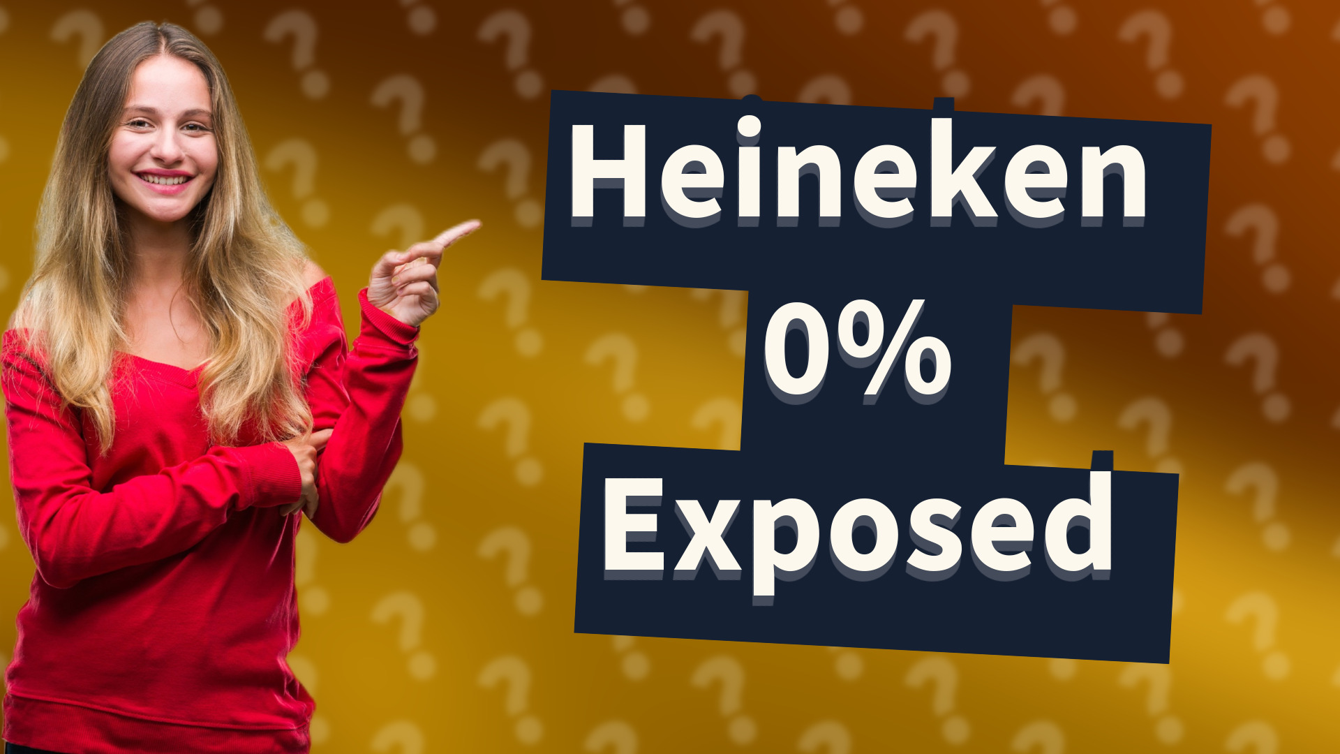 Heineken 0% Exposed