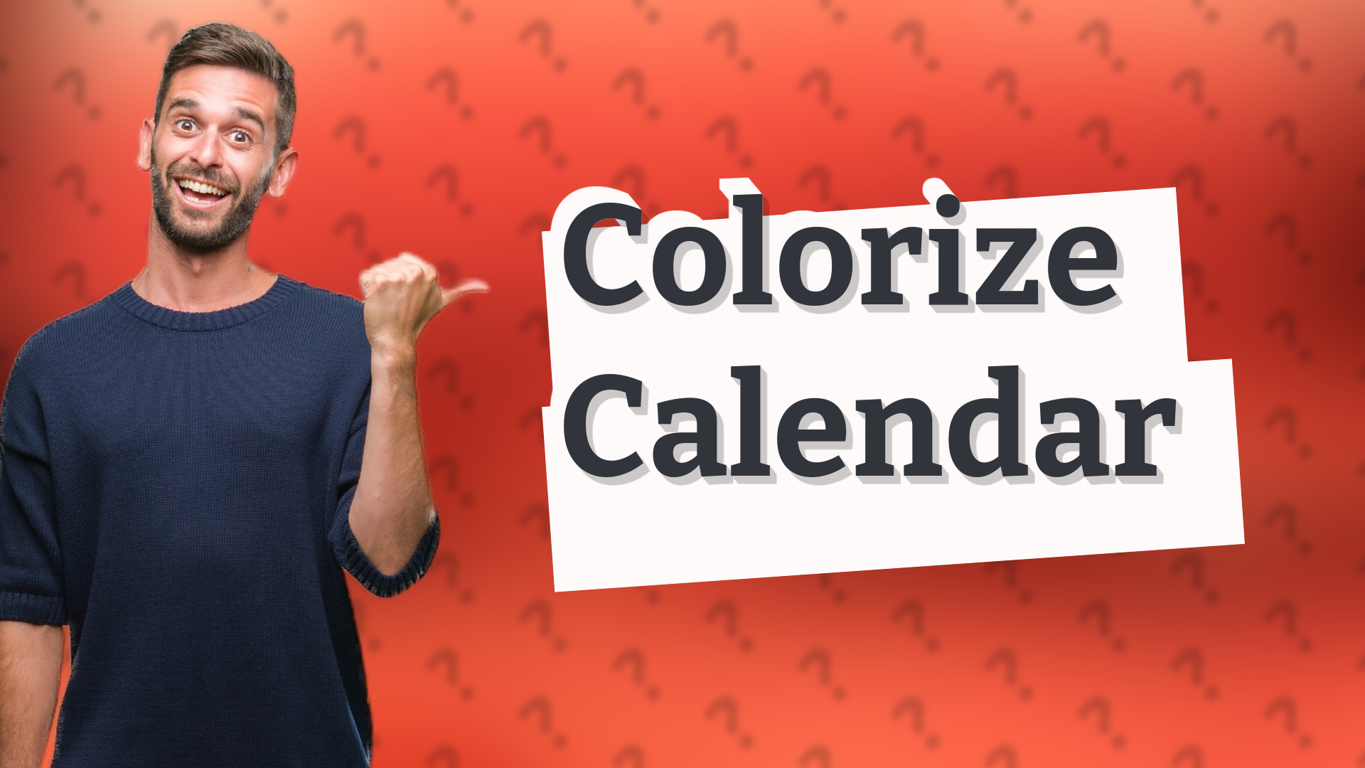 Colorize Calendar