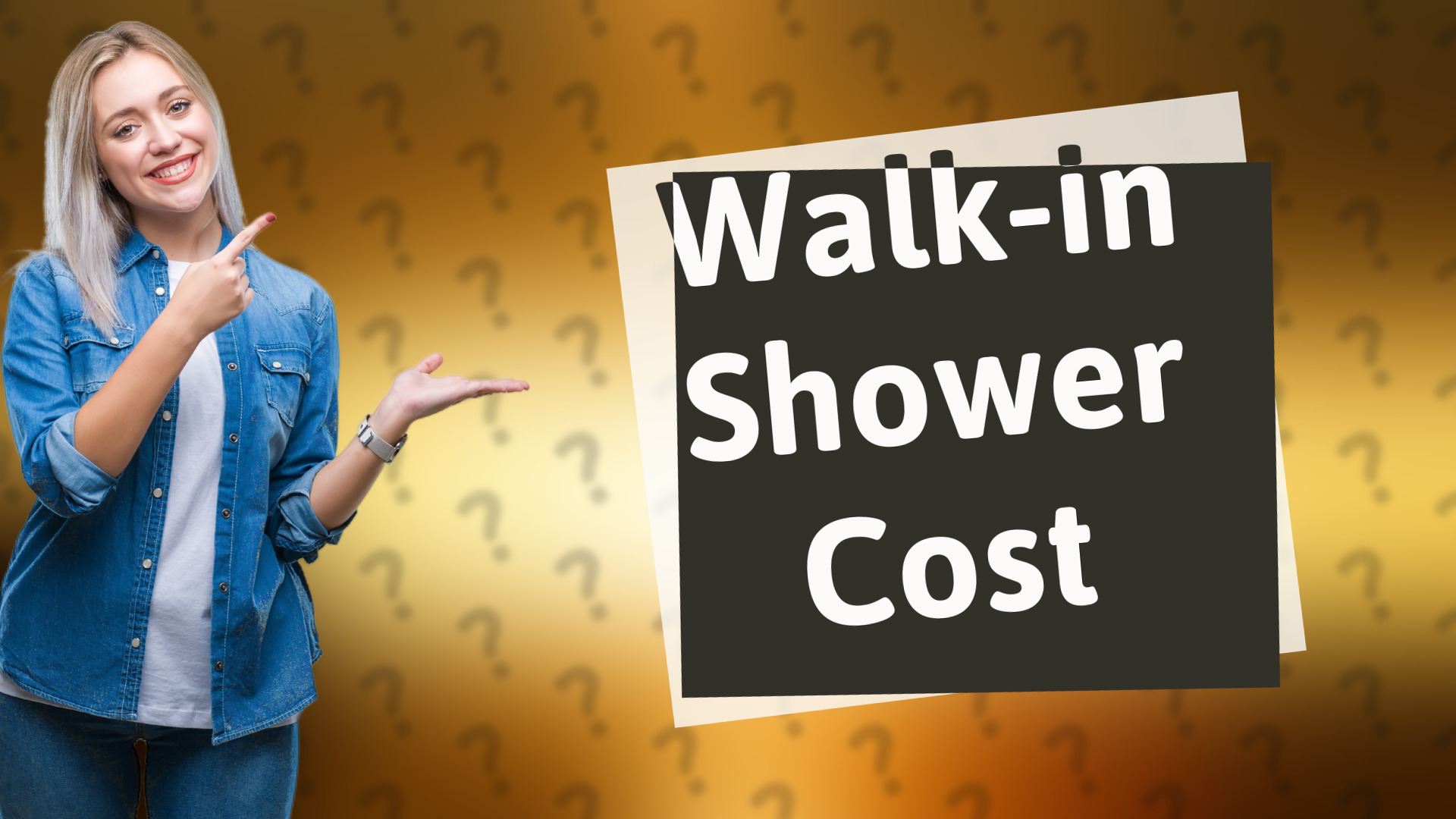 Walk-in Shower Cost