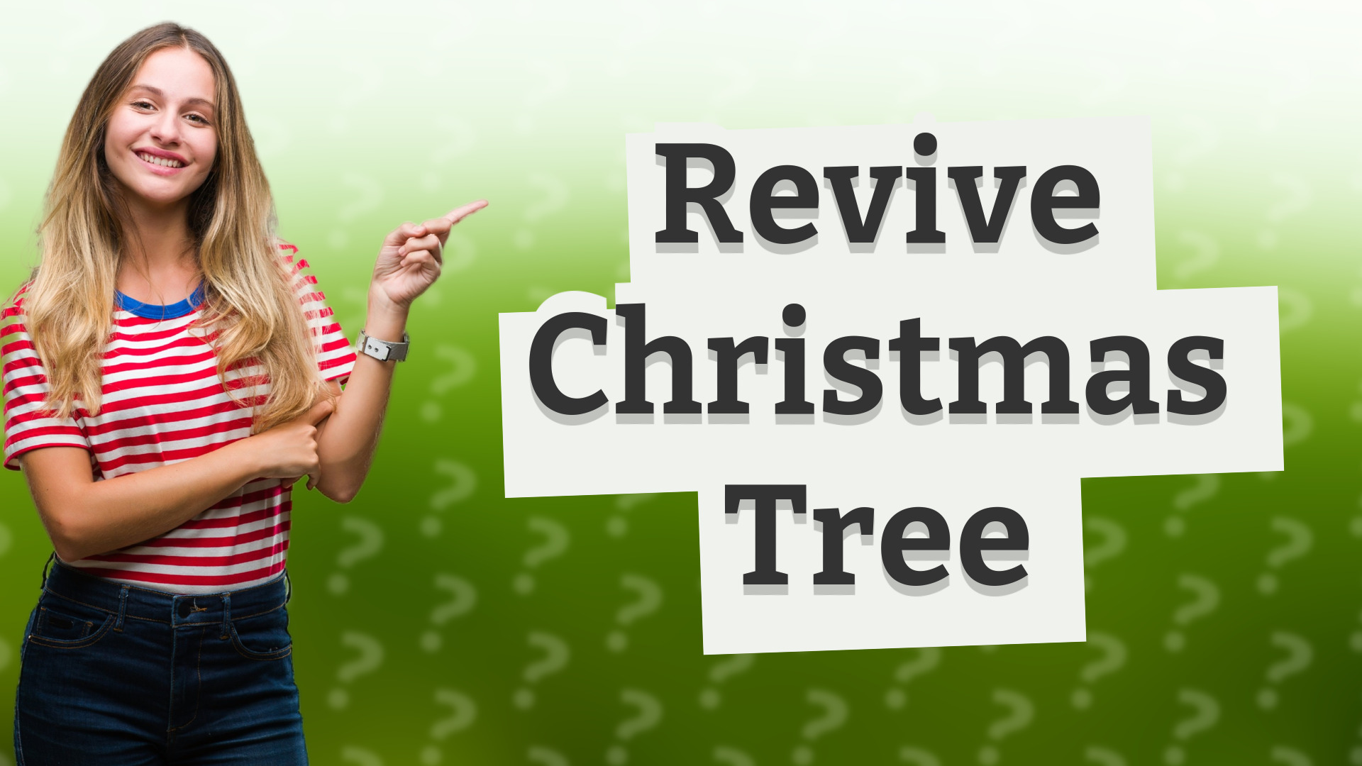 Revive Christmas Tree