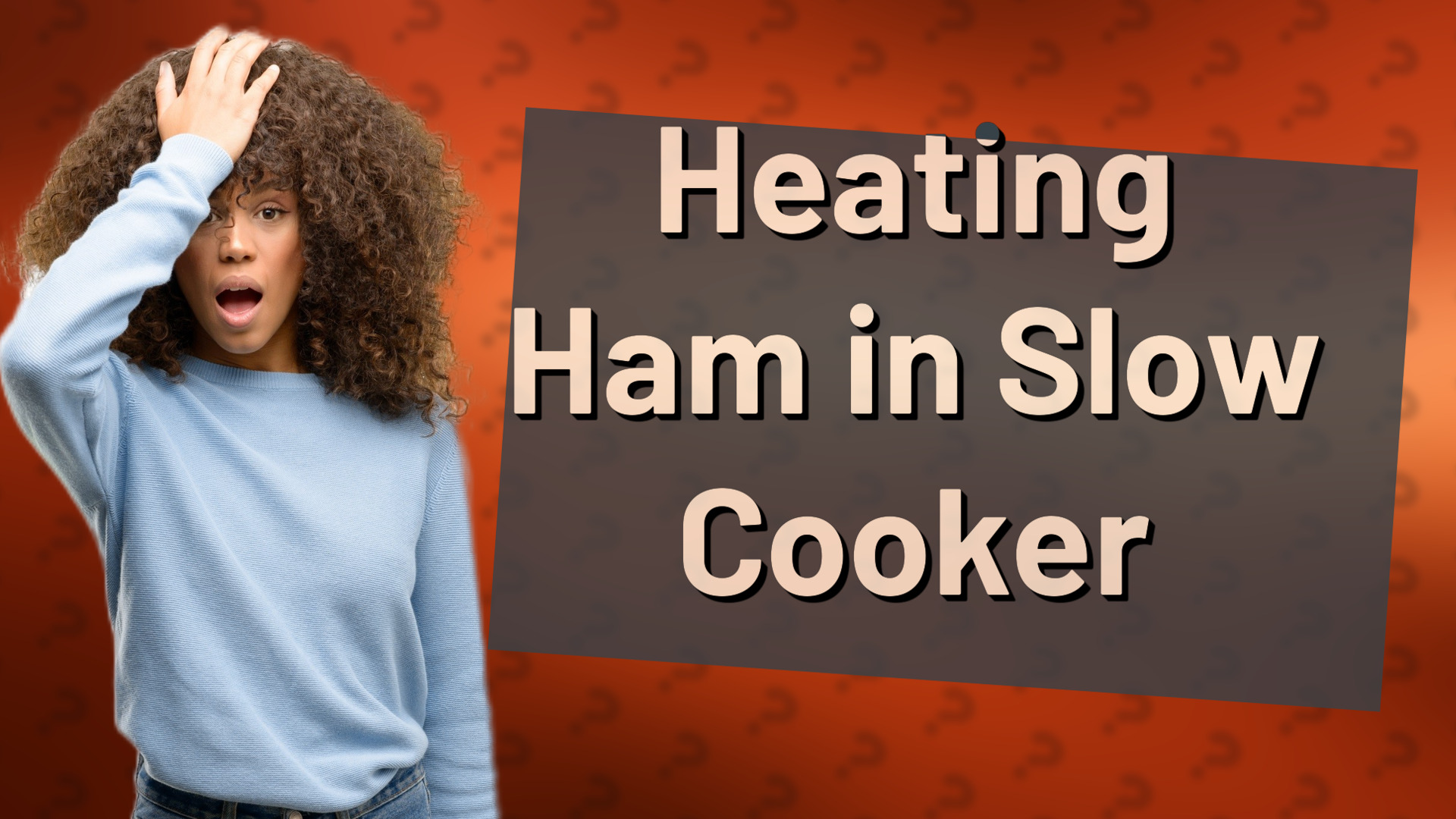 Heating Ham in Slow Cooker