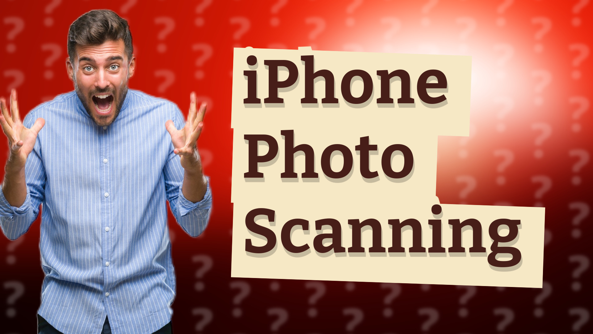 iPhone Photo Scanning