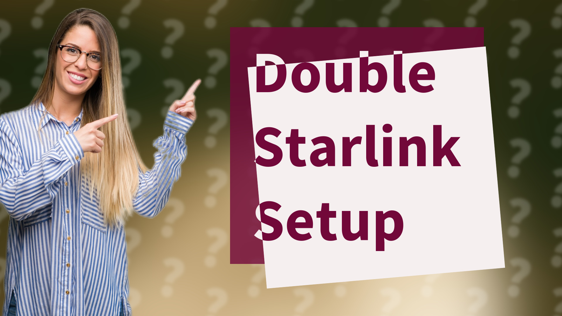 Double Starlink Setup