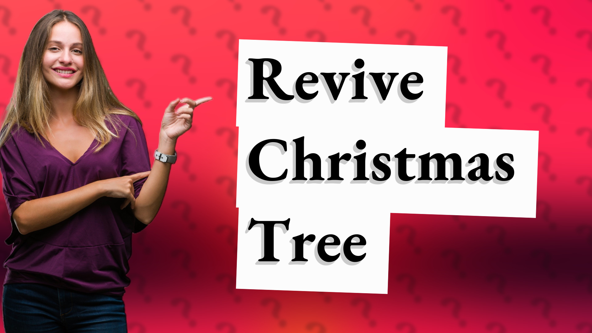 Revive Christmas Tree