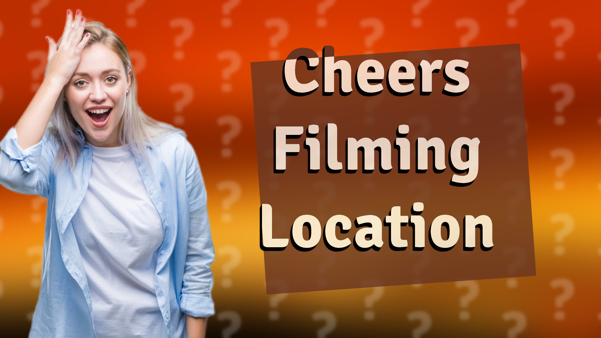 Cheers Filming Location