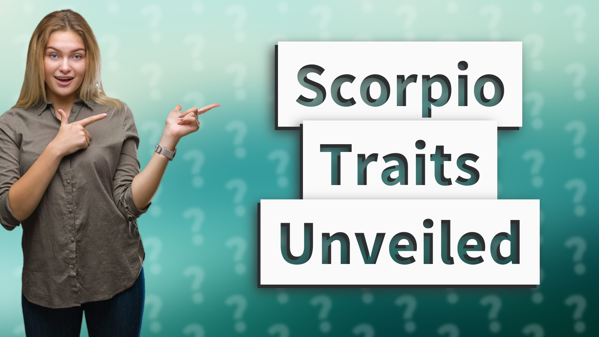Scorpio Traits Unveiled