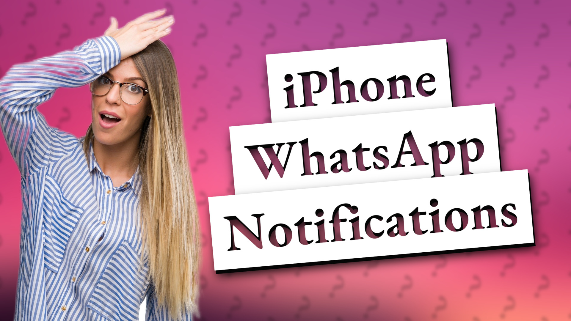 iPhone WhatsApp Notifications