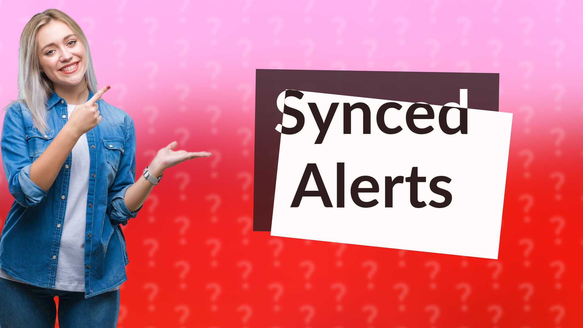 Synced Alerts