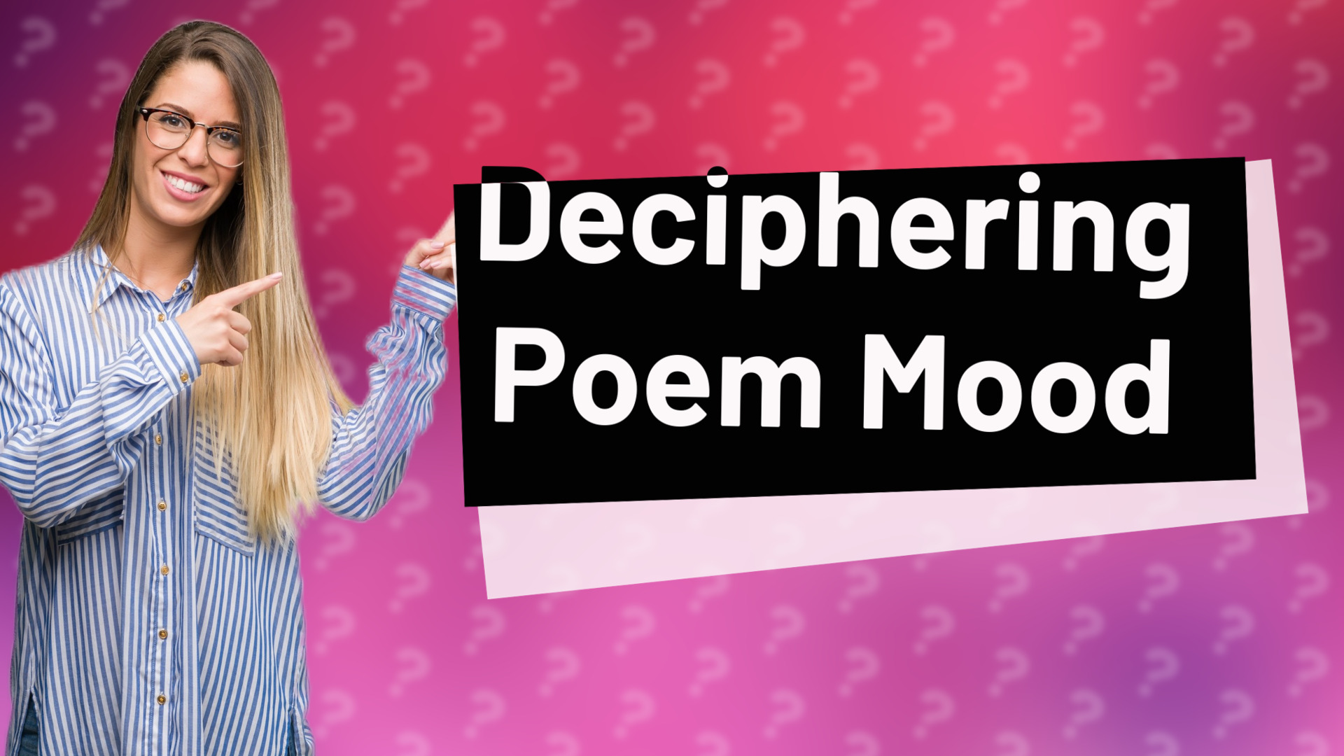 Deciphering Poem Mood