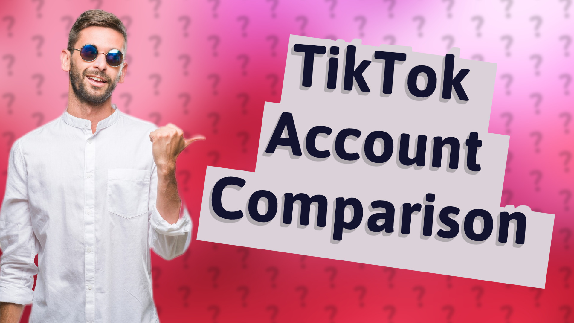 TikTok Account Comparison