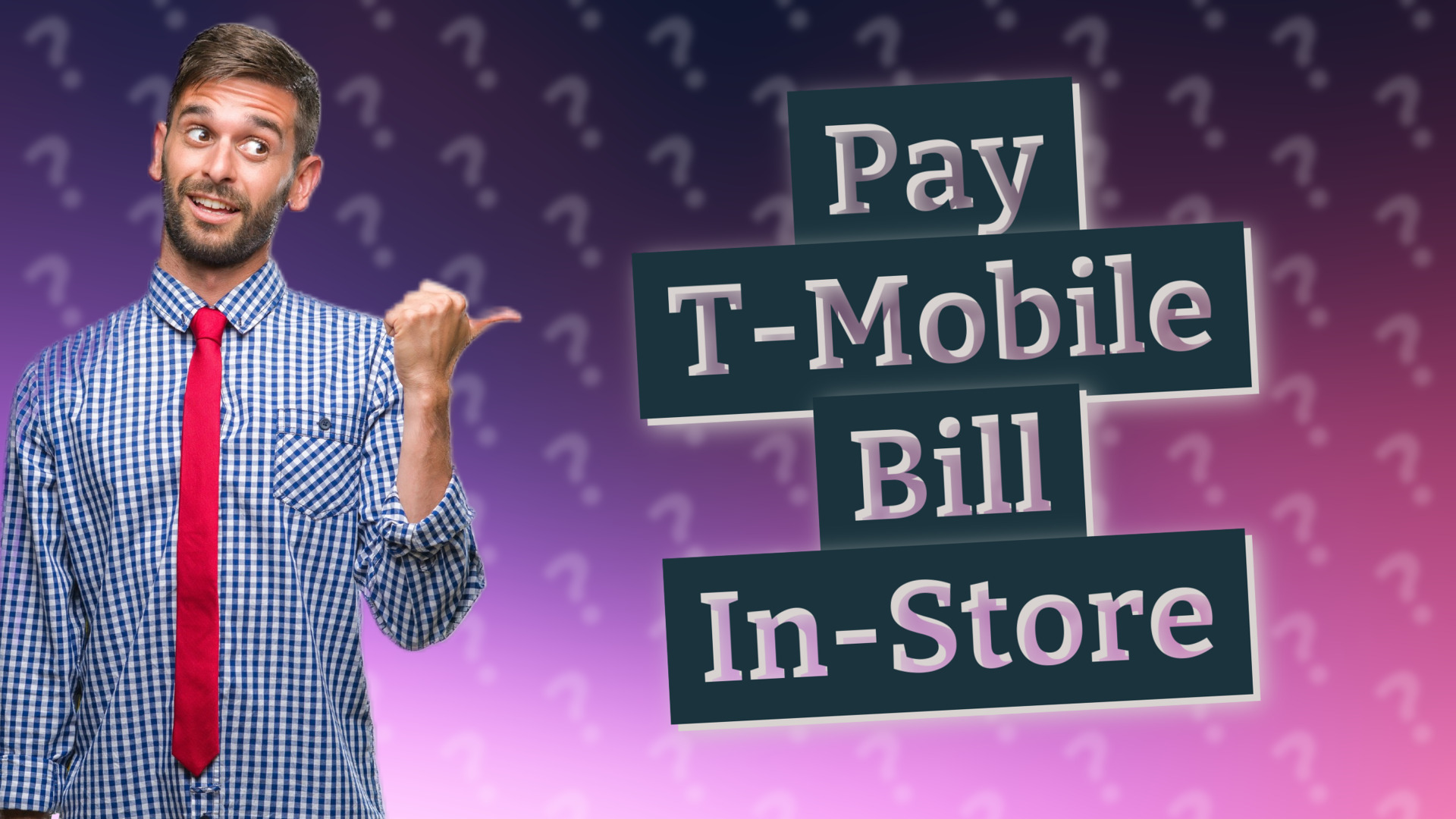 Pay T-Mobile Bill In-Store