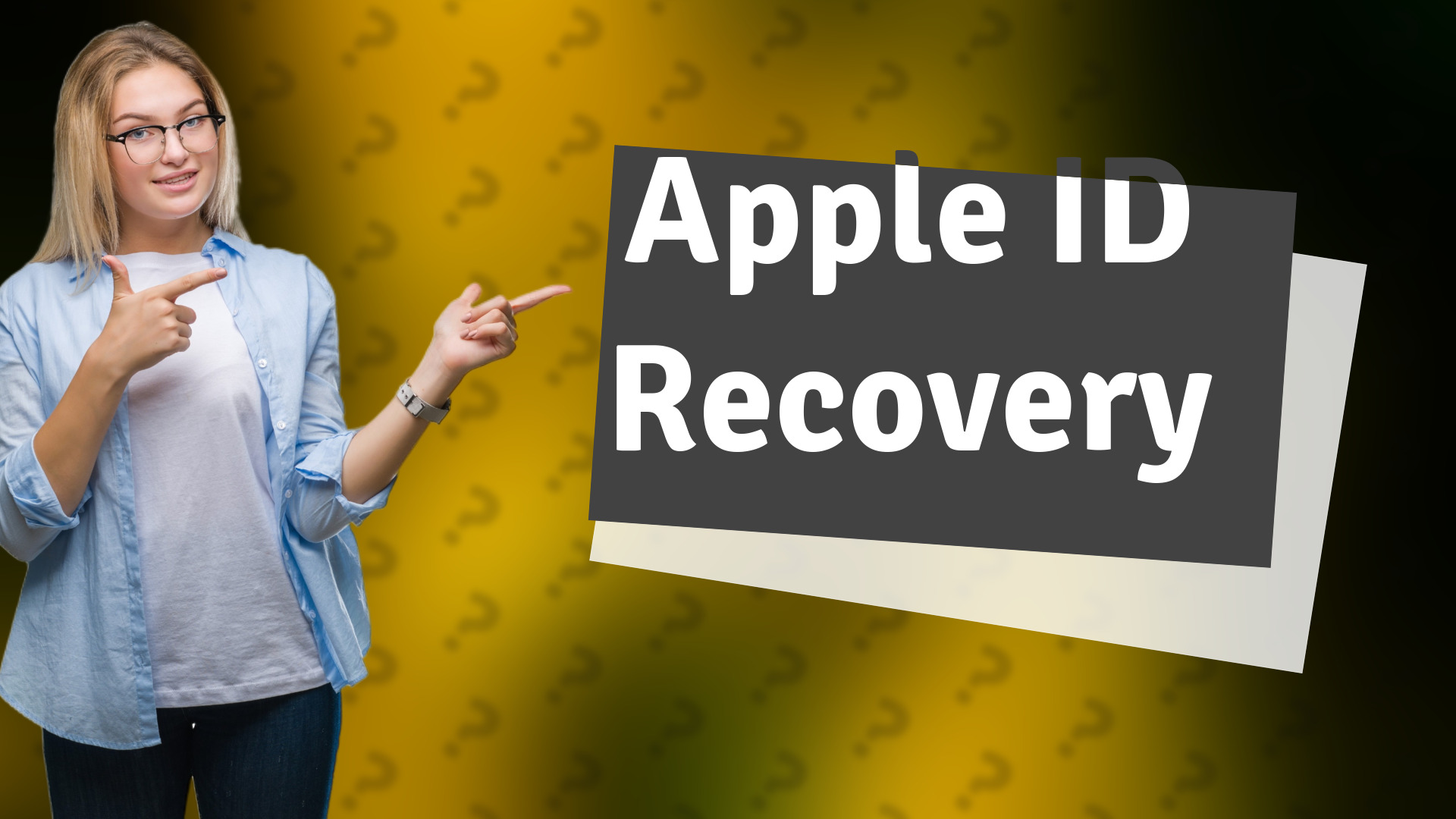 Apple ID Recovery