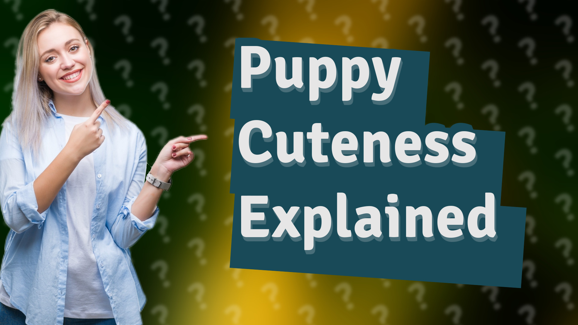 Puppy Cuteness Explained