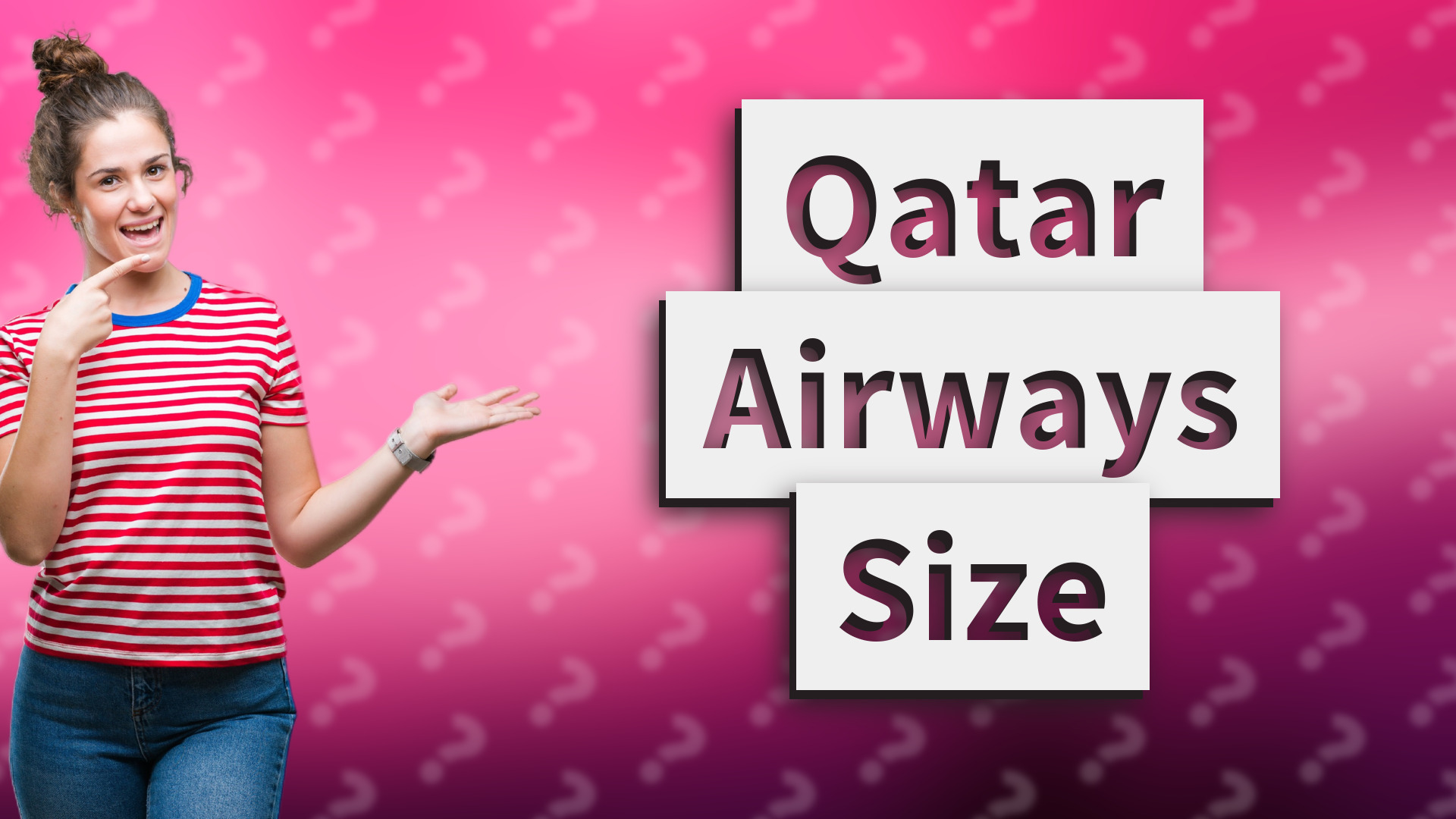 Qatar Airways Size