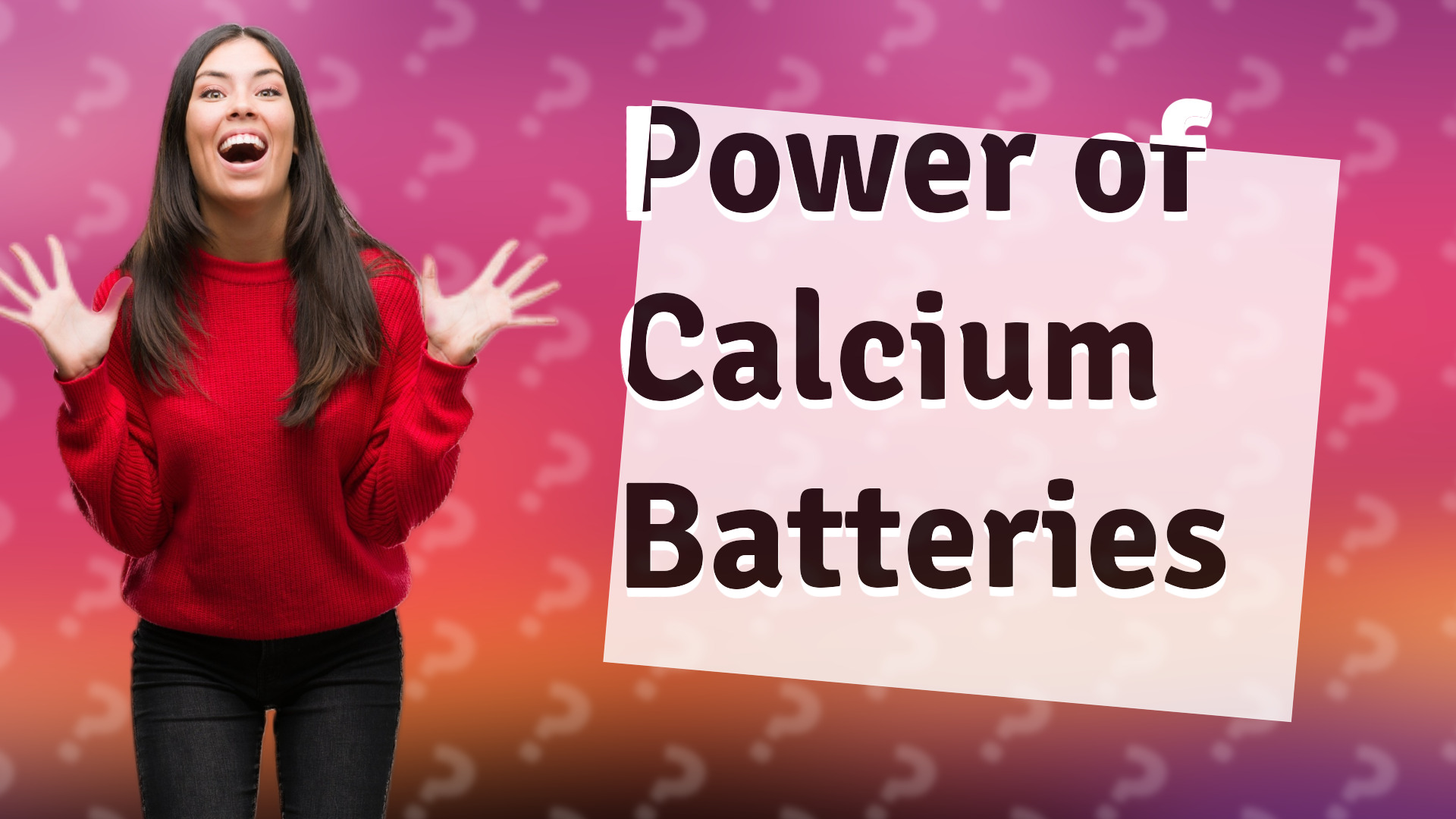 Power of Calcium Batteries