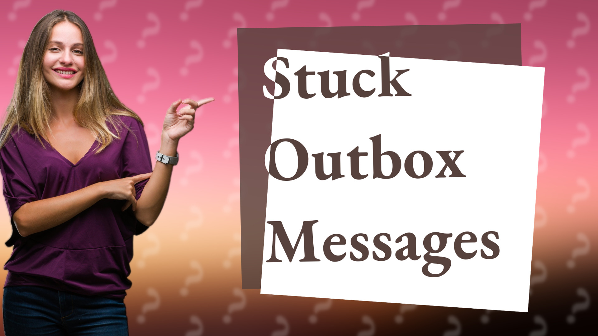 Stuck Outbox Messages