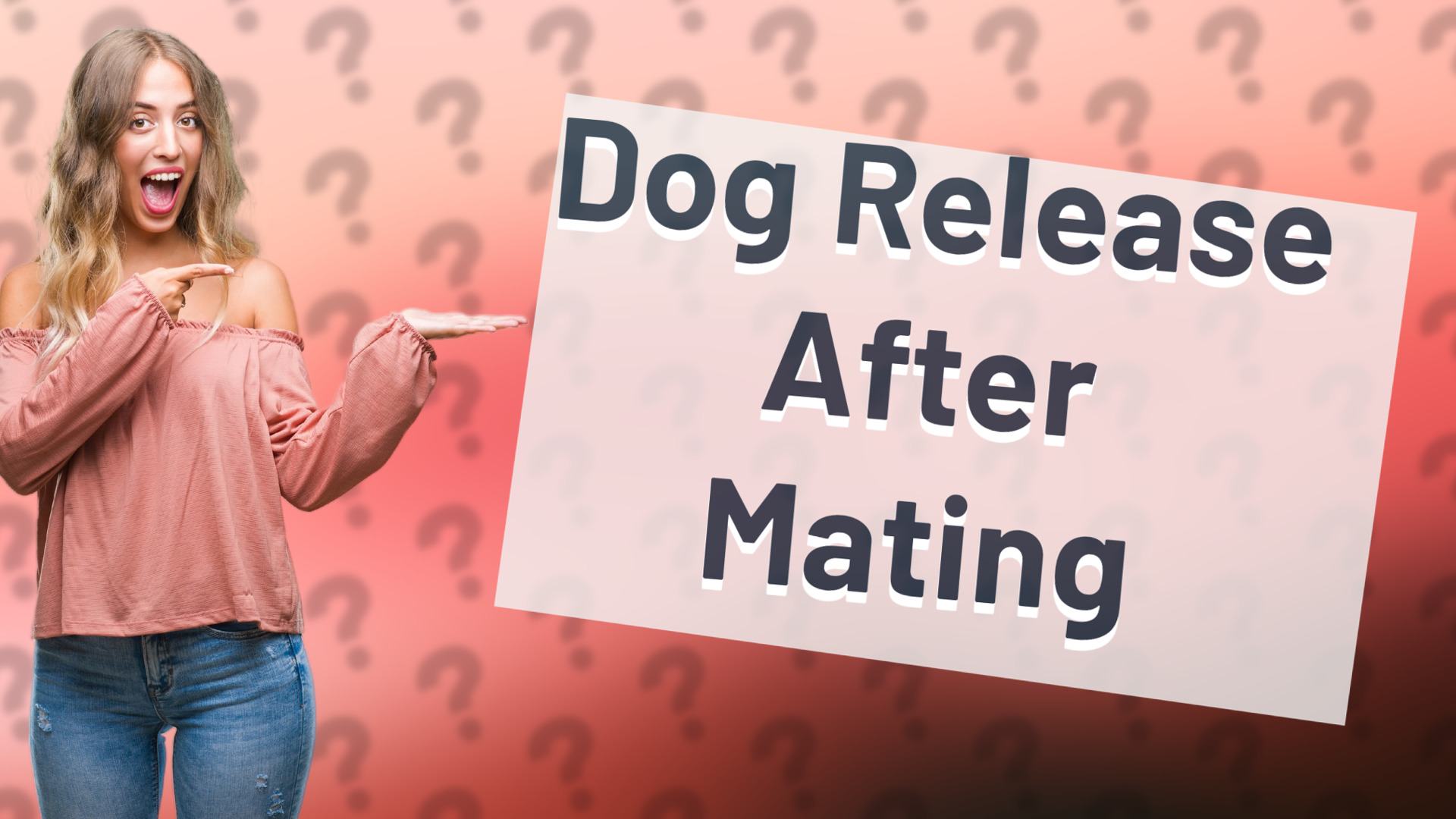 Dog Release After Mating