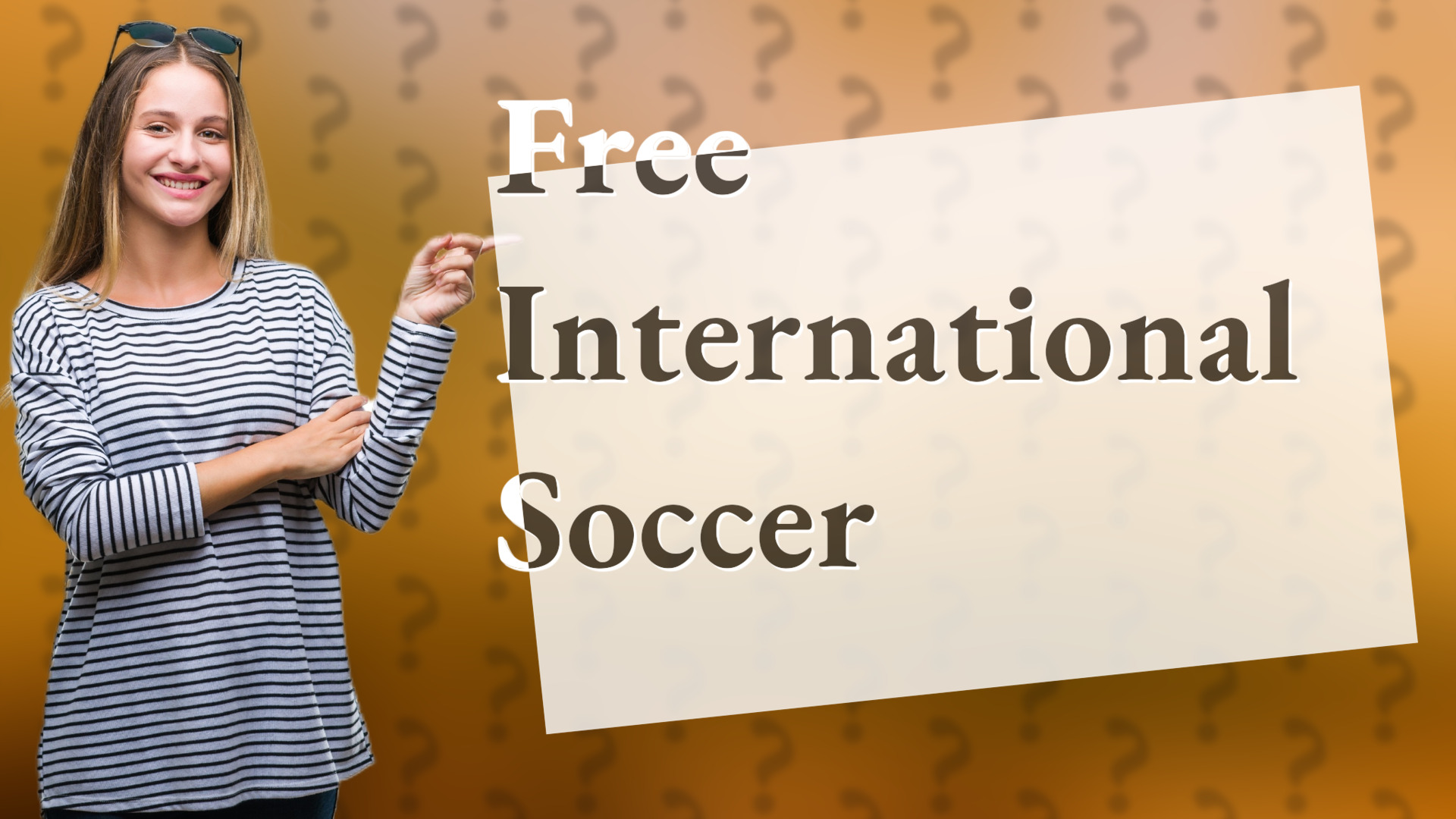 Free International Soccer