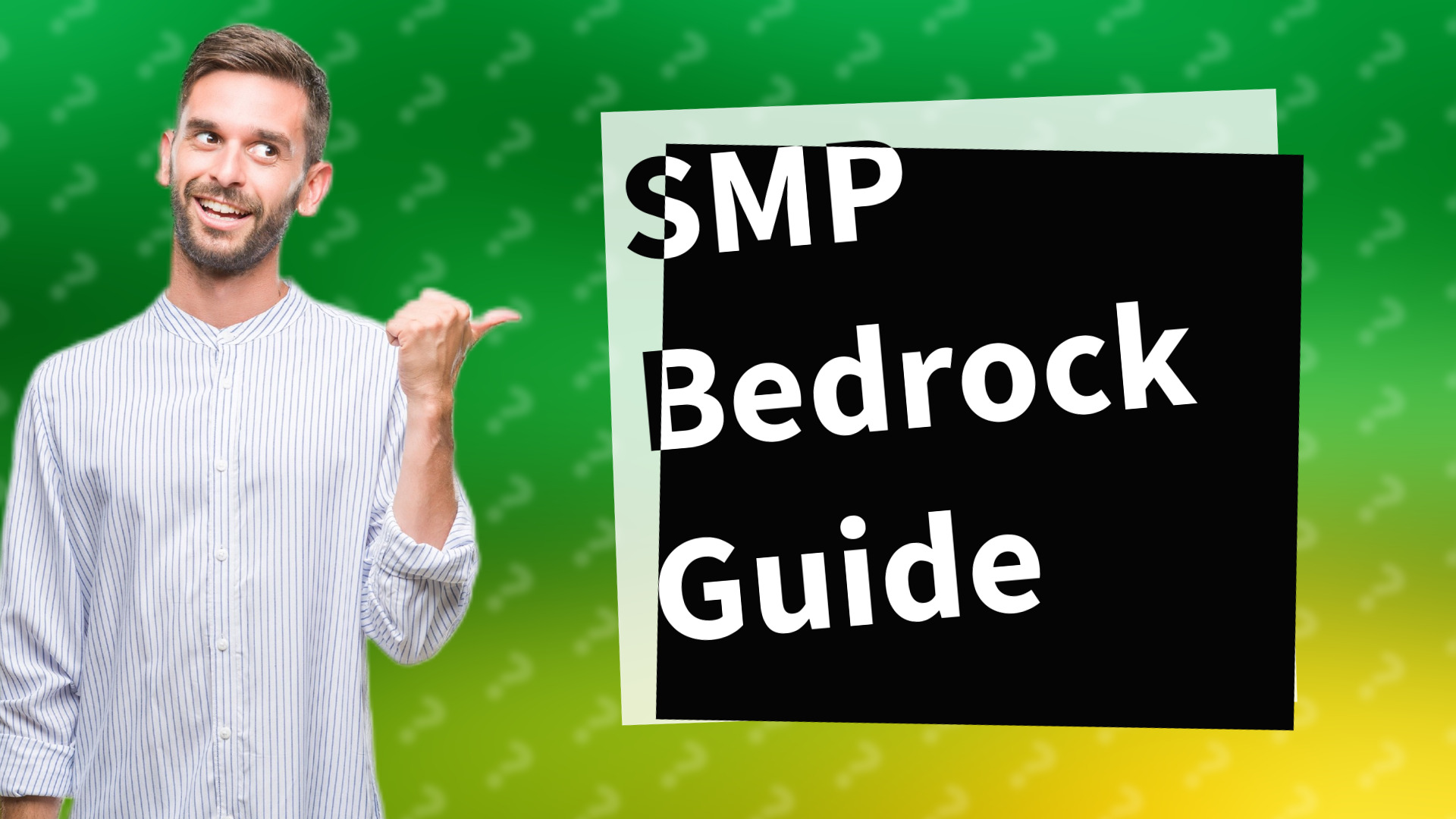 SMP Bedrock Guide