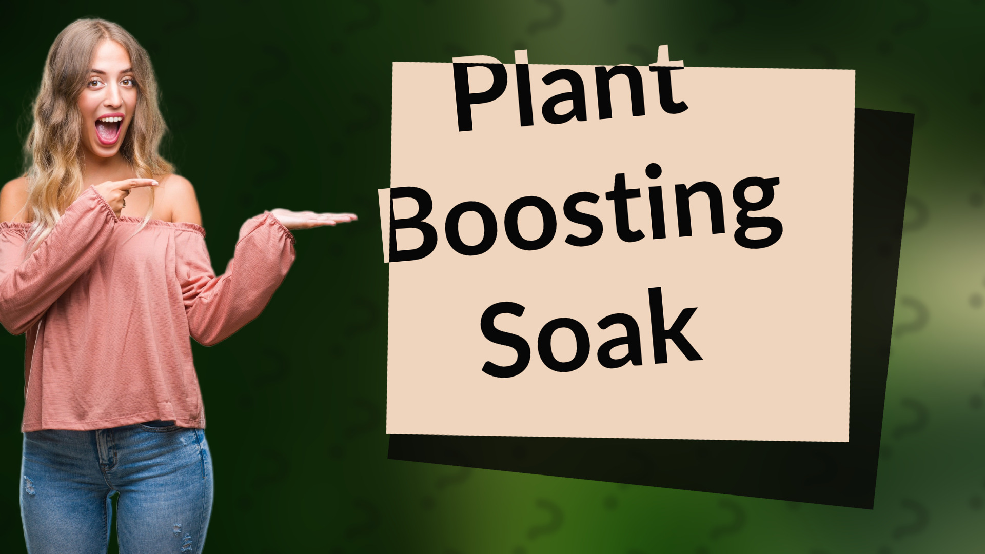 Plant Boosting Soak