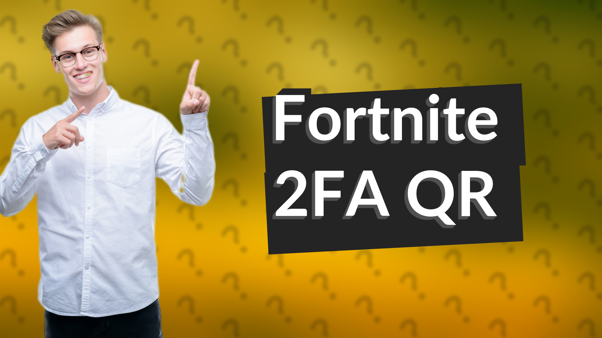 Fortnite 2FA QR