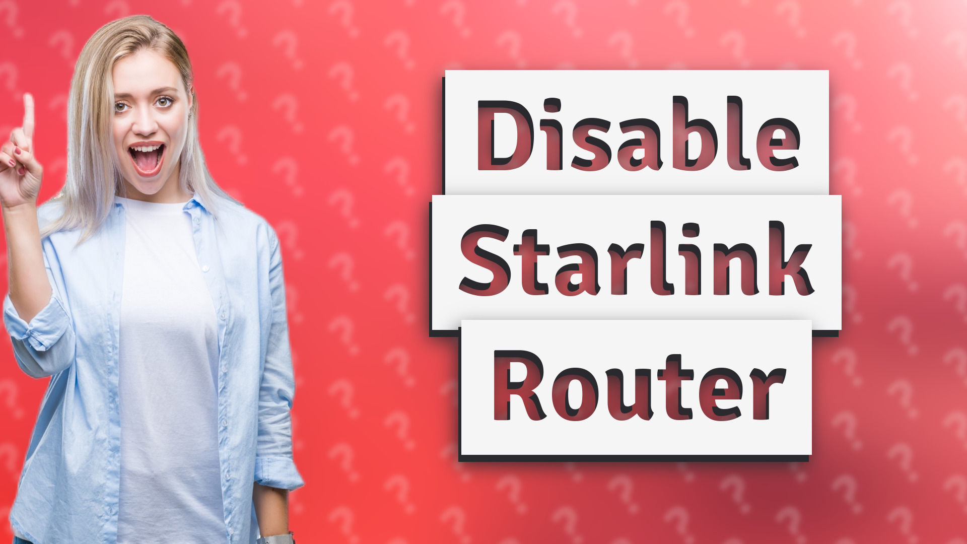 Disable Starlink Router