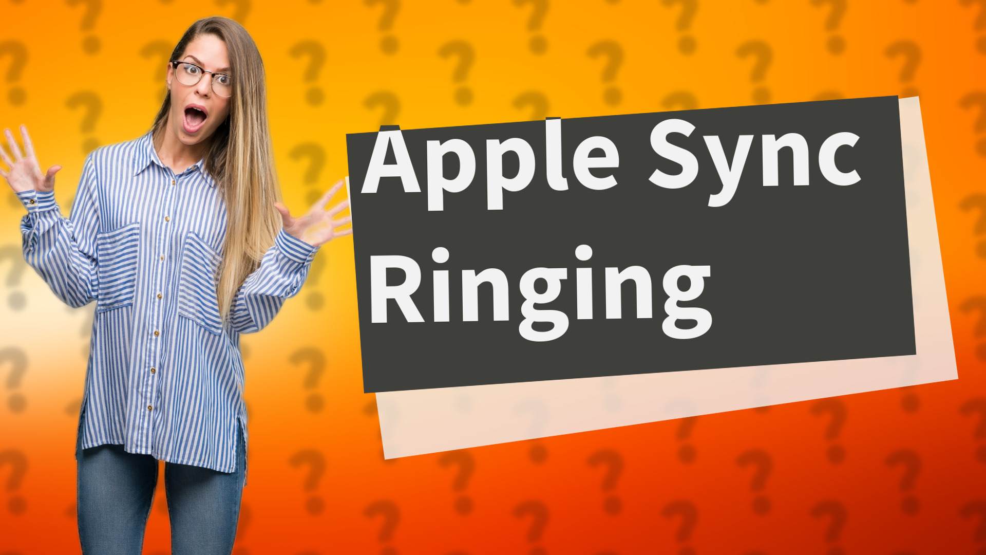 Apple Sync Ringing