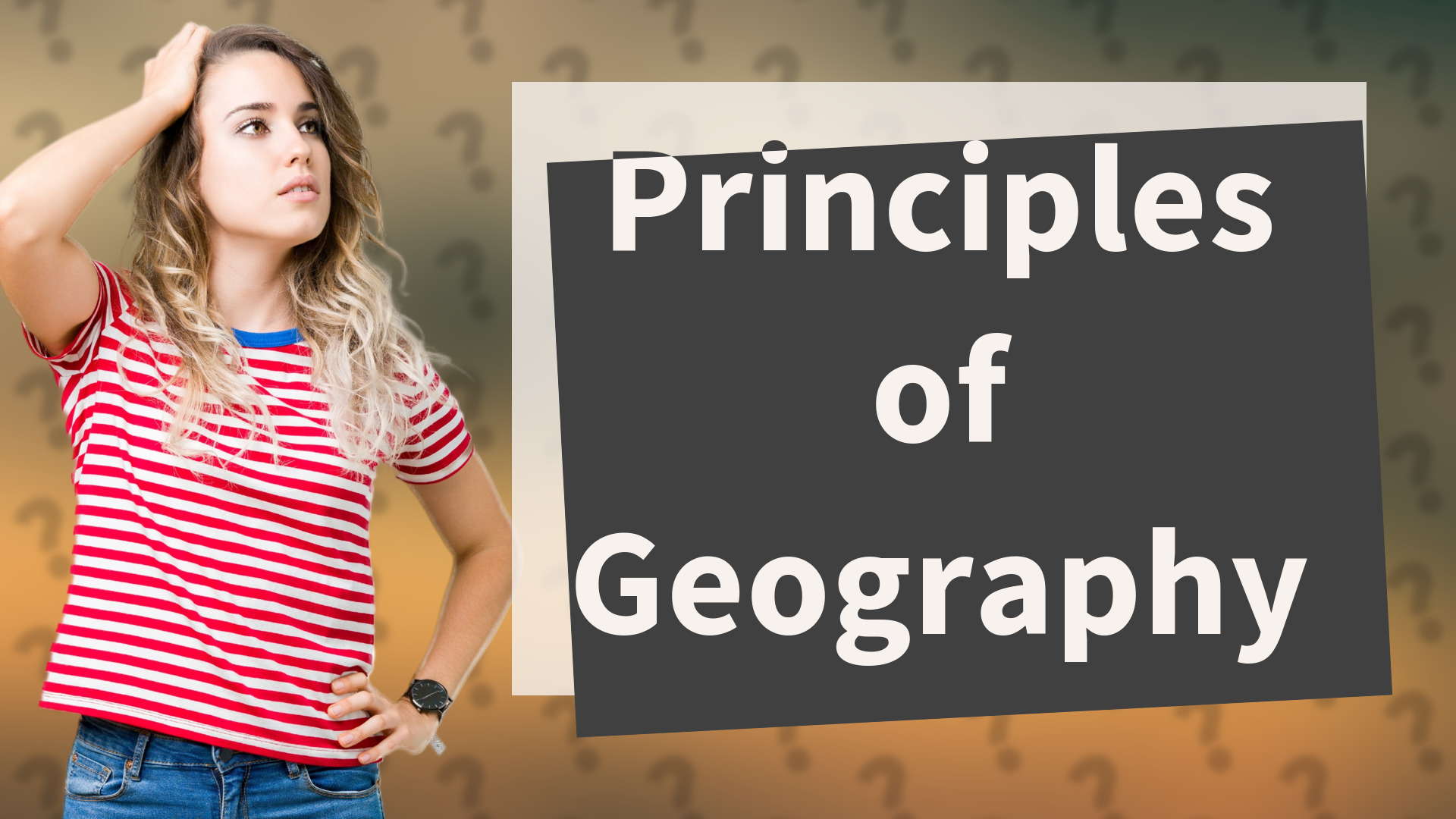 Principles of Geography