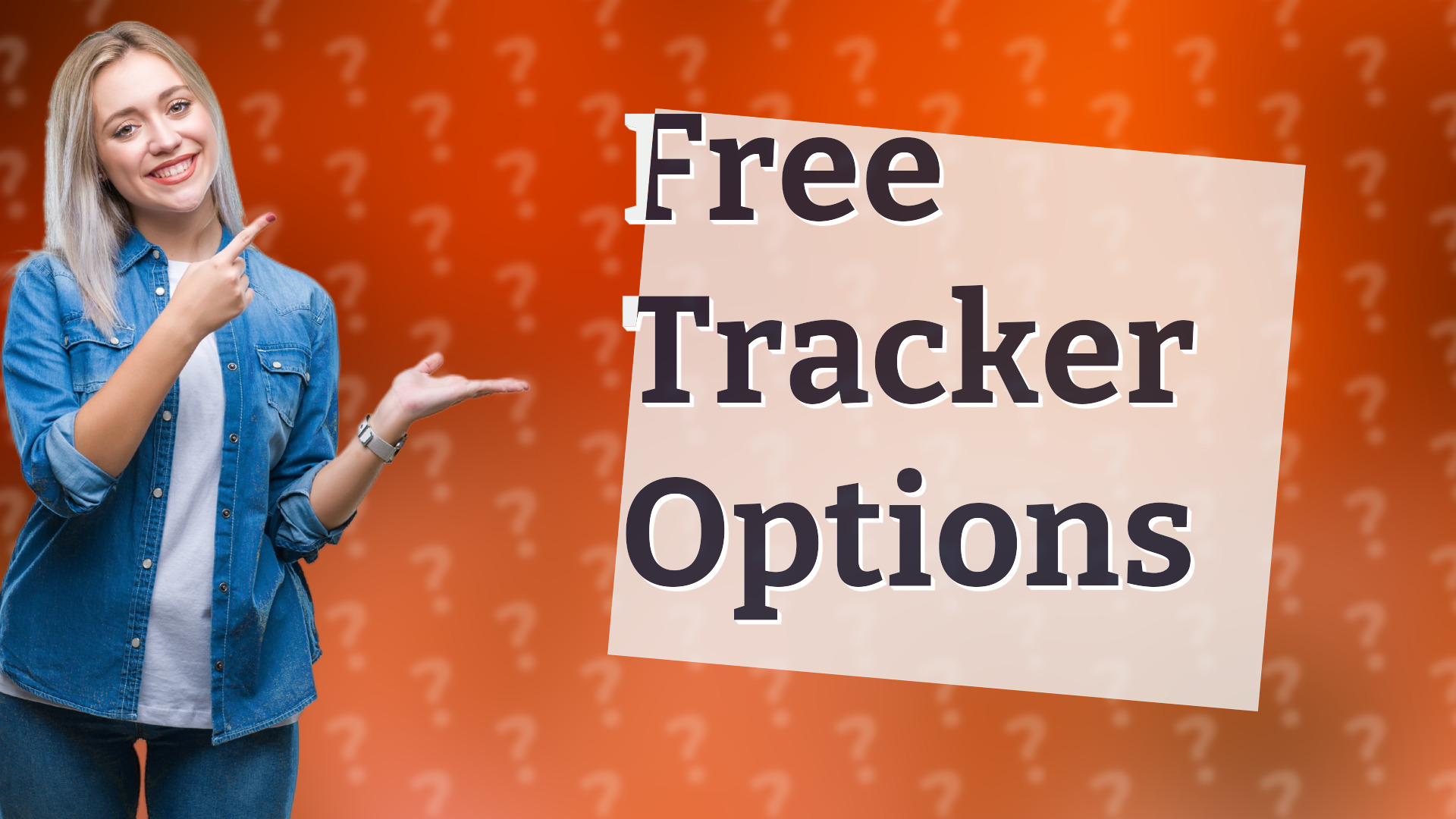 Free Tracker Options
