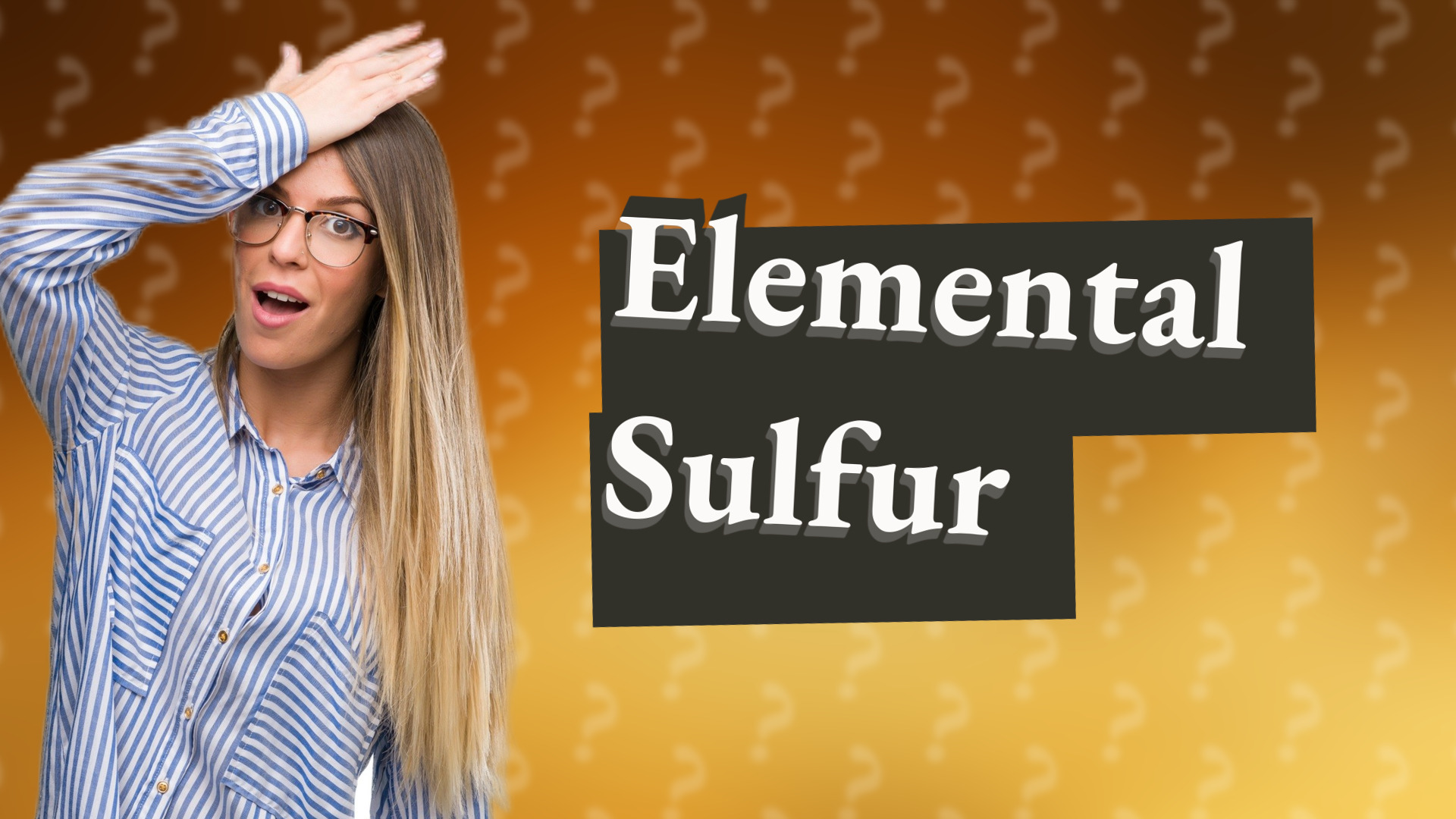 Elemental Sulfur