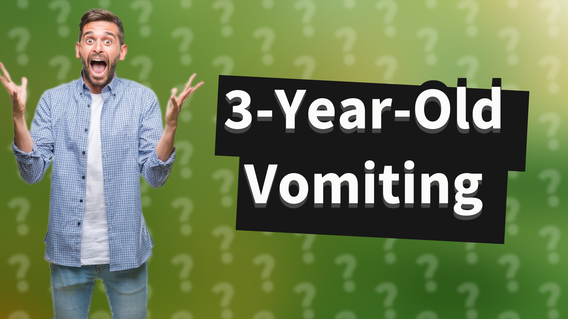 3-Year-Old Vomiting