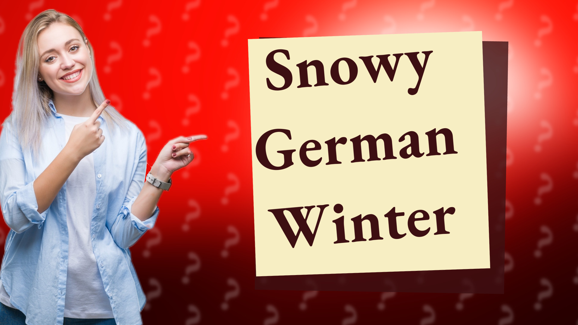 Snowy German Winter